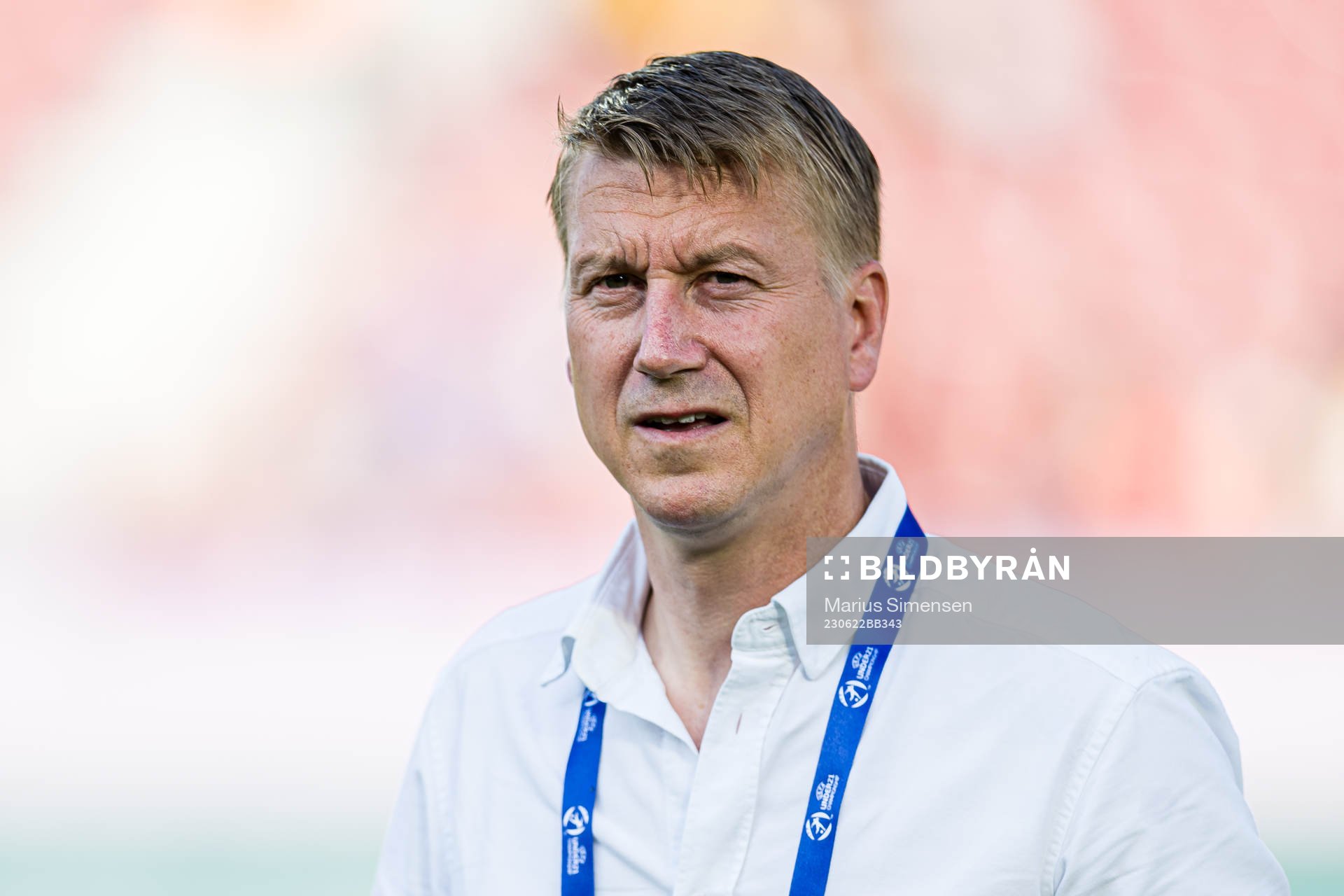 Leif Gunnar Smerud, head coach of Norway