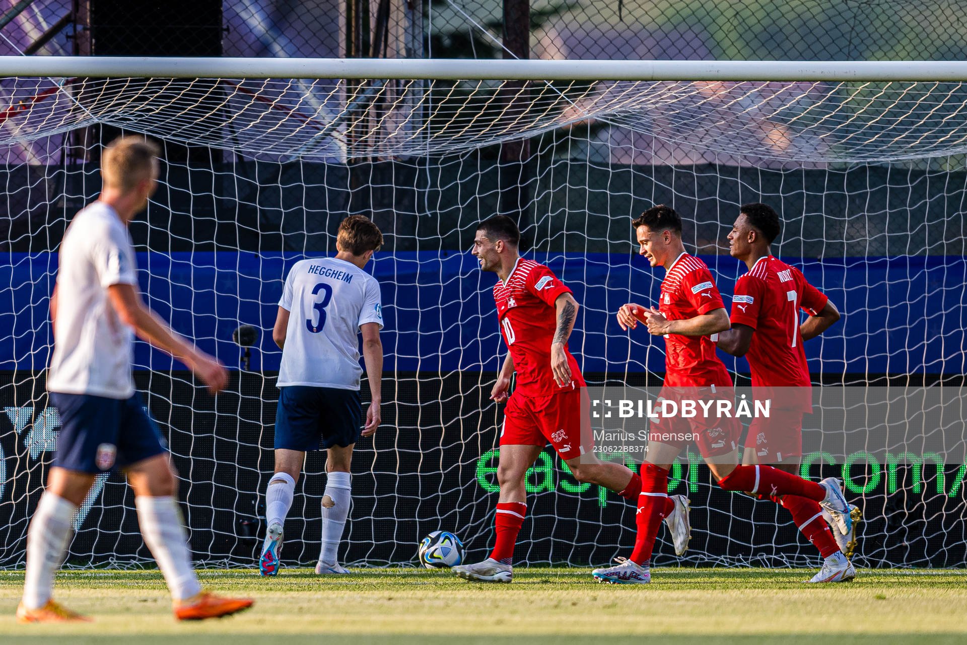 Kastriot Imeri of Switzerland celebrates