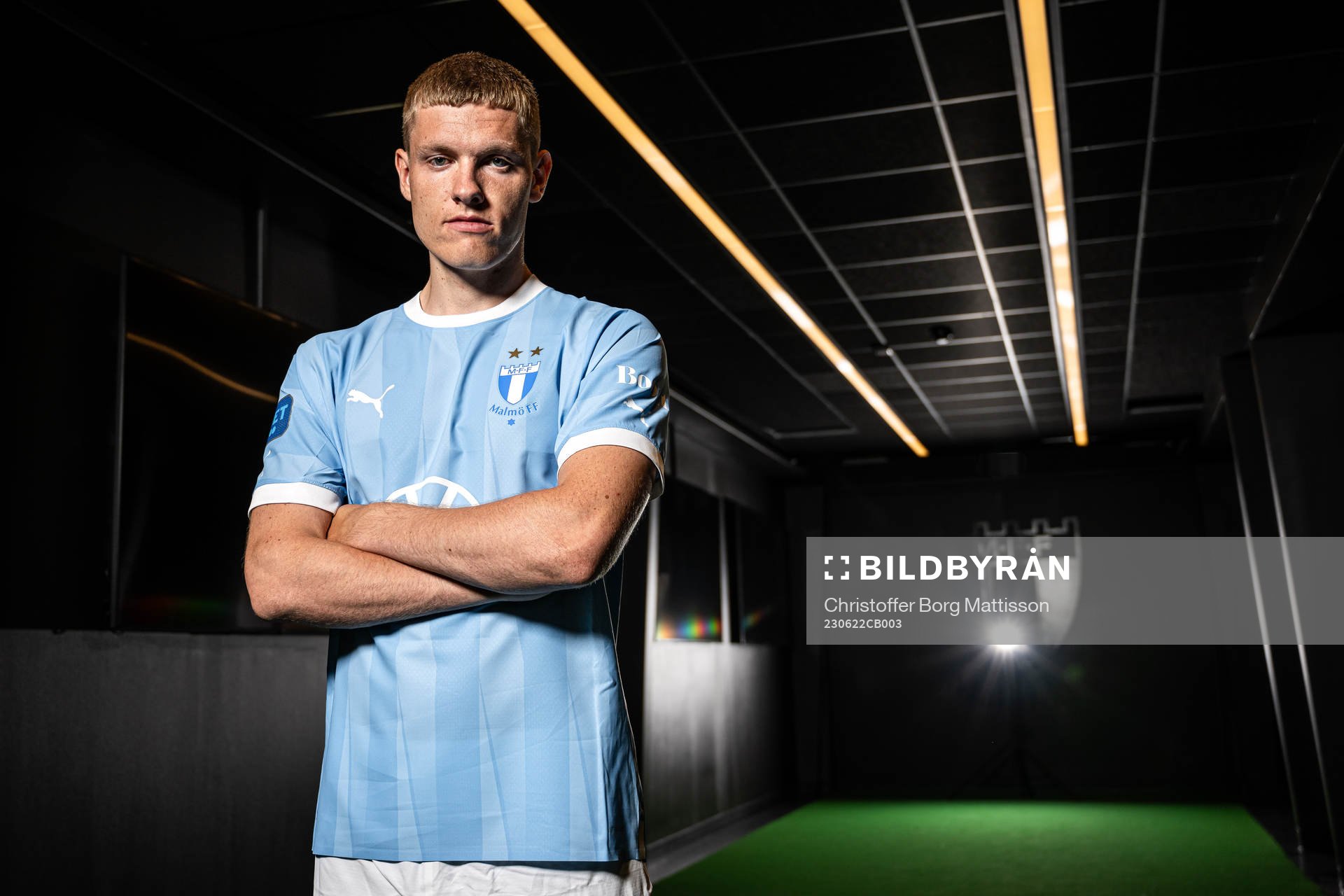 Malmö FF presenterar Sebastian Jörgensen som ny spelare