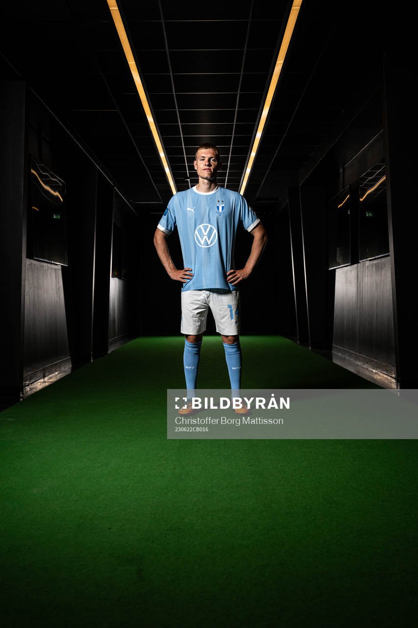 Malmö FF presenterar Sebastian Jörgensen som ny spelare