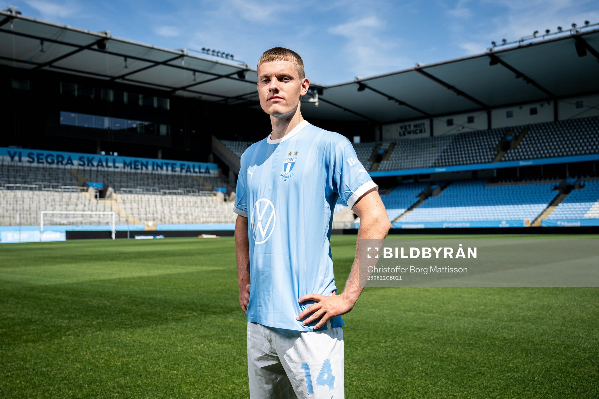 Malmö FF presenterar Sebastian Jörgensen som ny spelare
