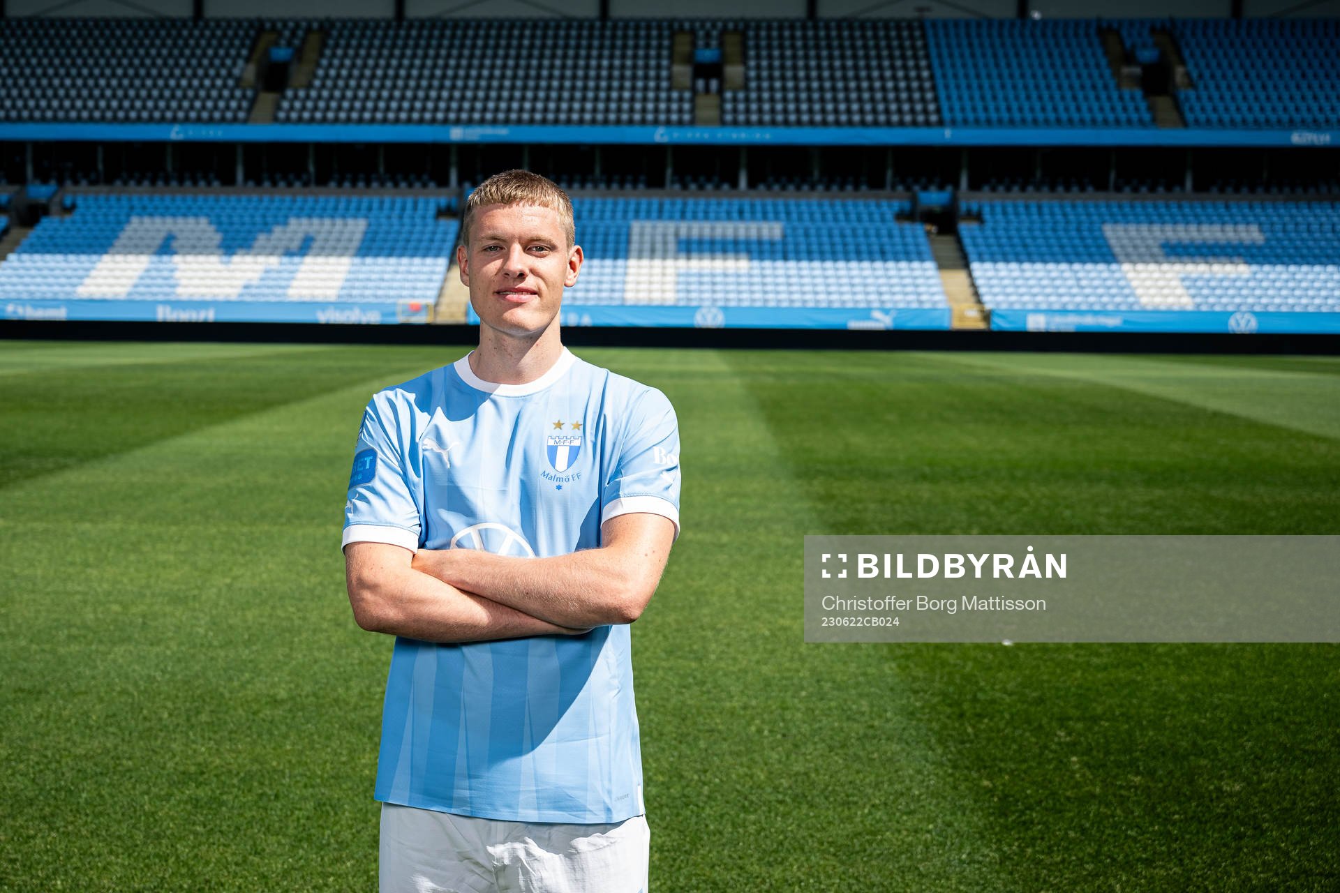 Malmö FF presenterar Sebastian Jörgensen som ny spelare