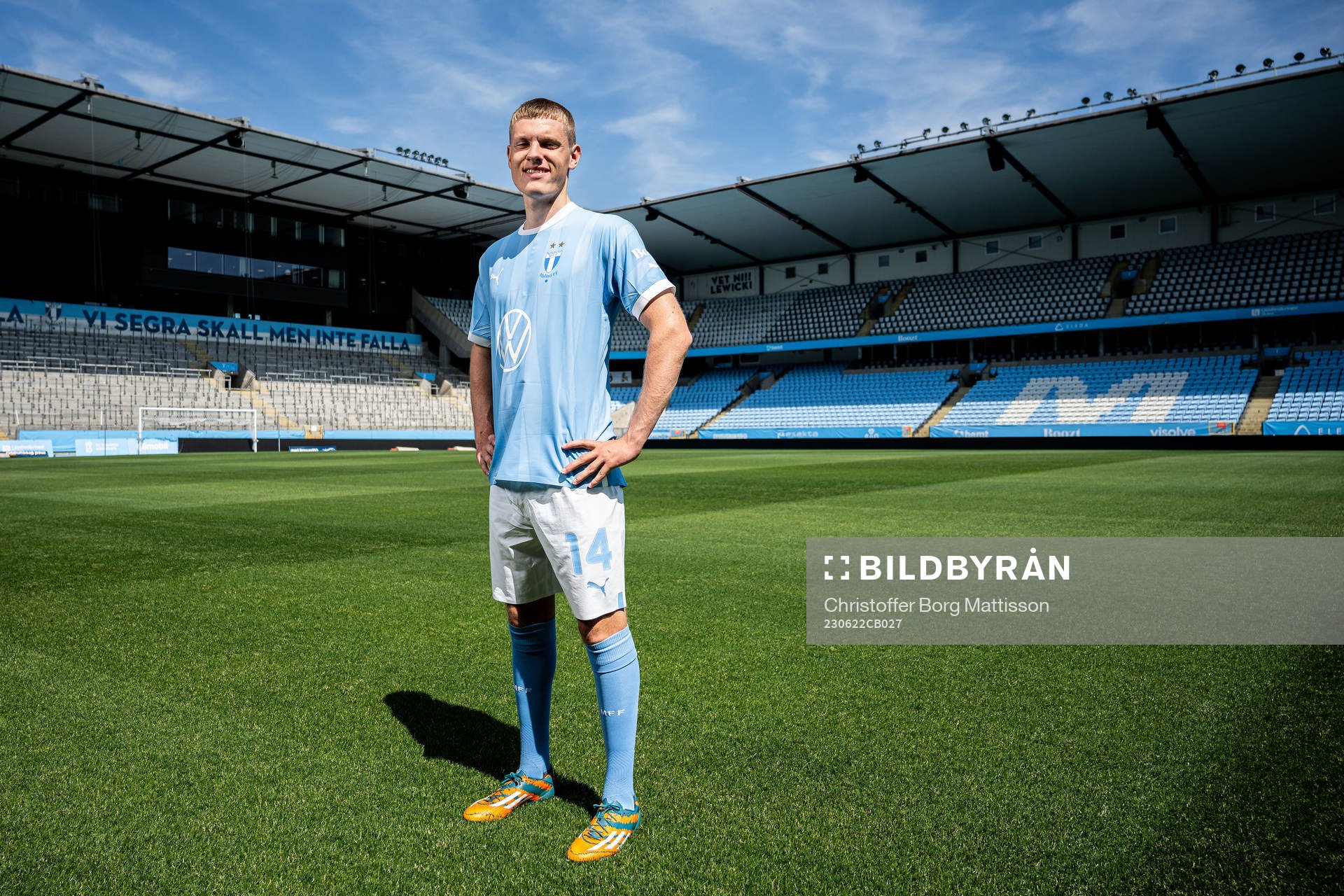 Malmö FF presenterar Sebastian Jörgensen som ny spelare