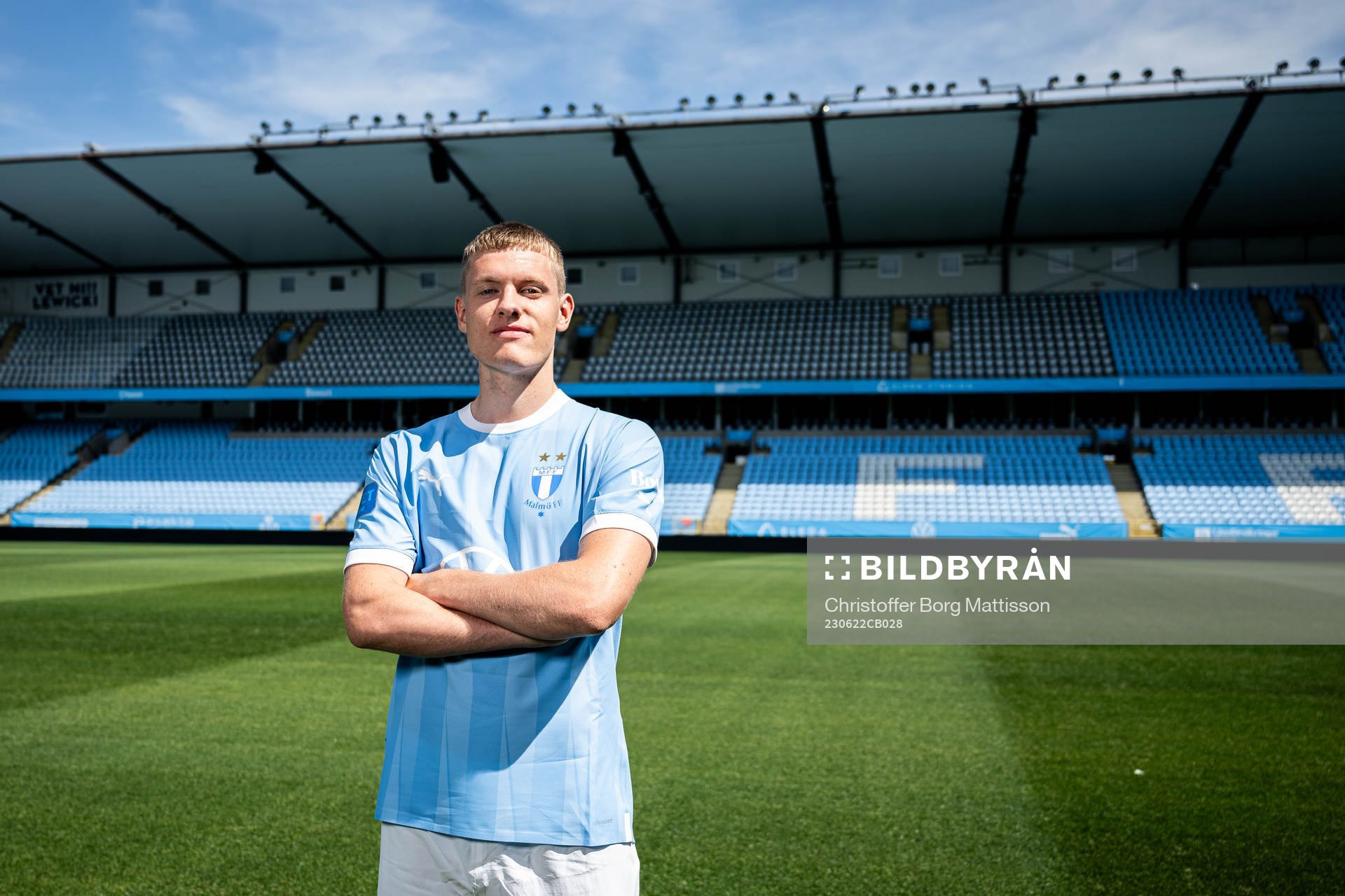 Malmö FF presenterar Sebastian Jörgensen som ny spelare