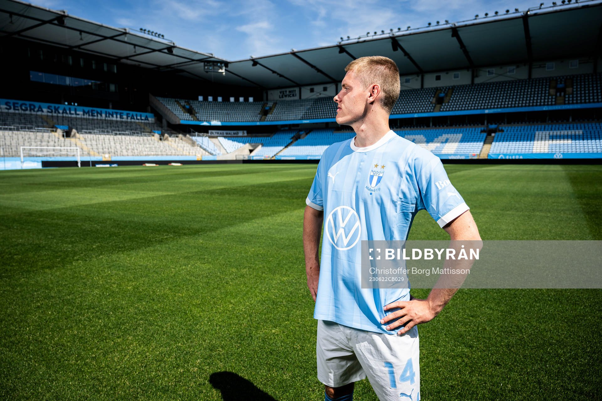 Malmö FF presenterar Sebastian Jörgensen som ny spelare