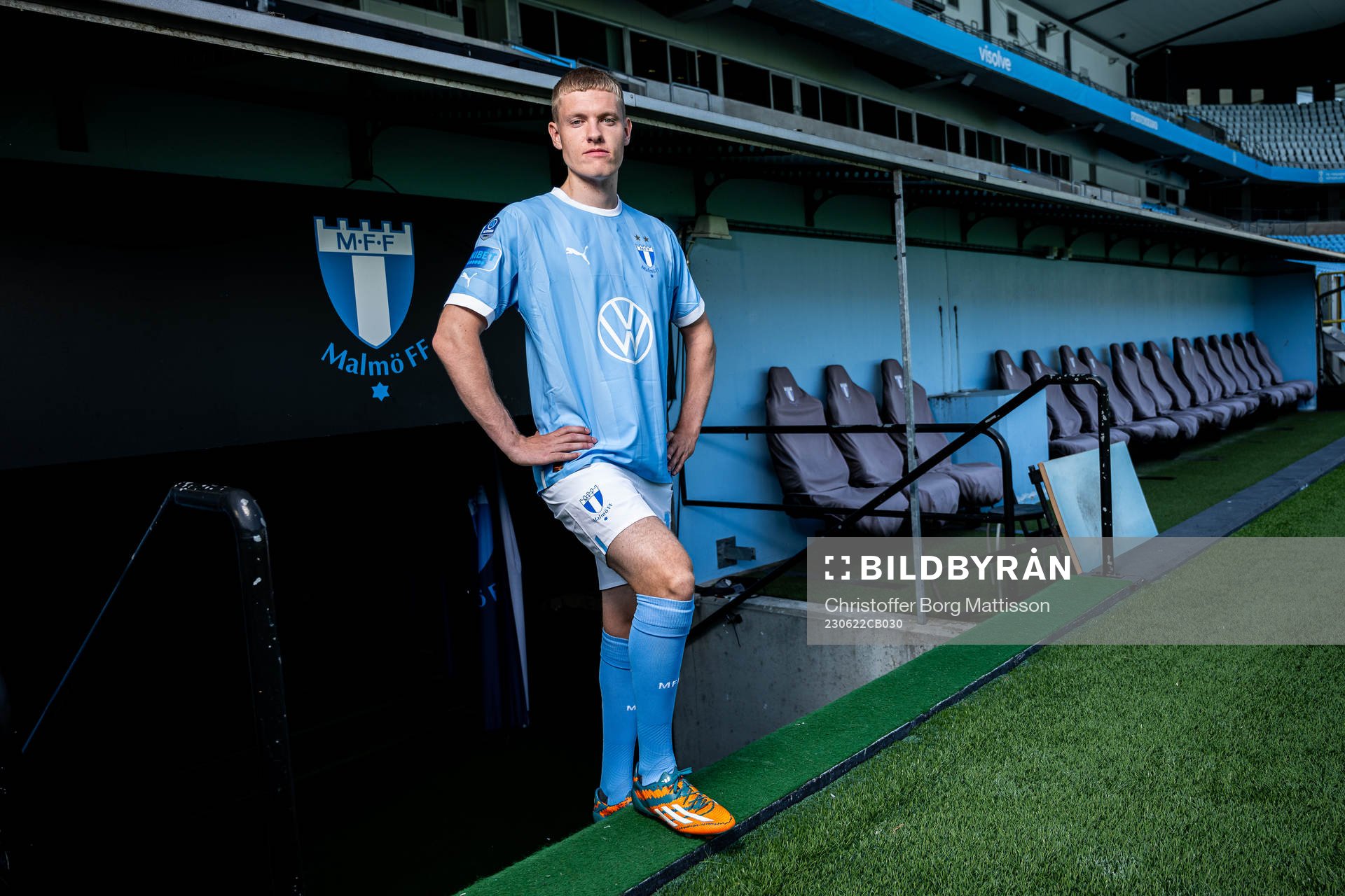 Malmö FF presenterar Sebastian Jörgensen som ny spelare