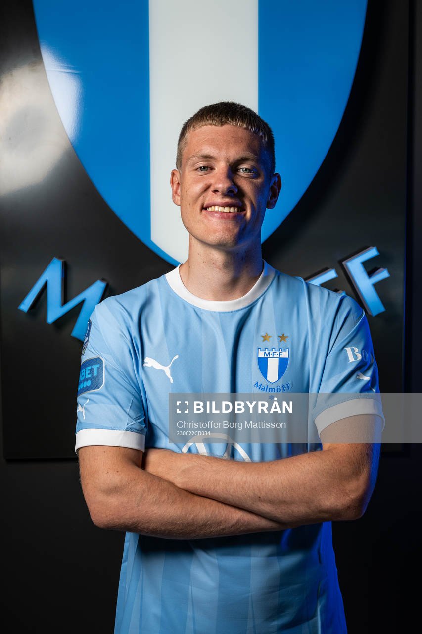 Malmö FF presenterar Sebastian Jörgensen som ny spelare