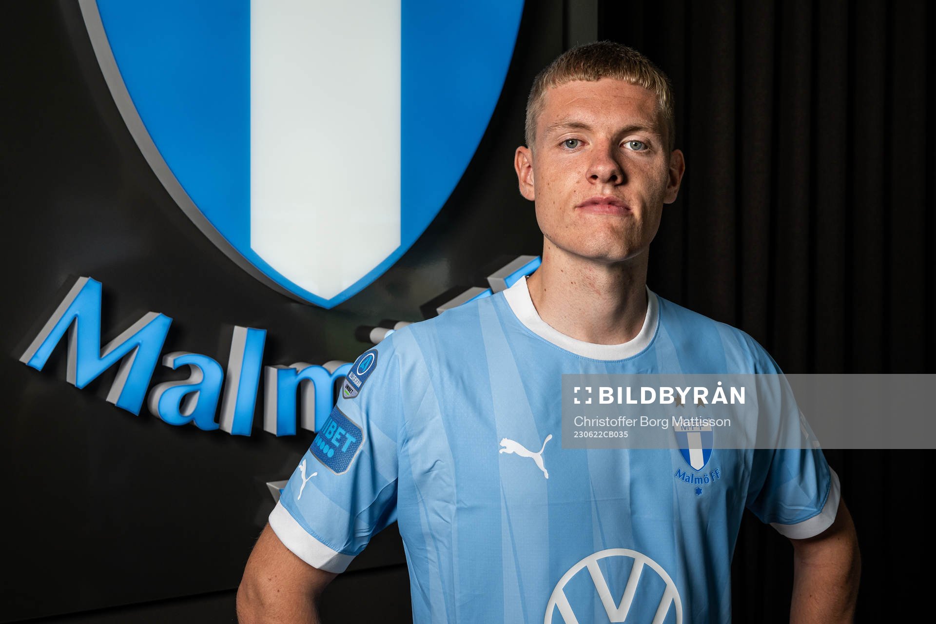 Malmö FF presenterar Sebastian Jörgensen som ny spelare