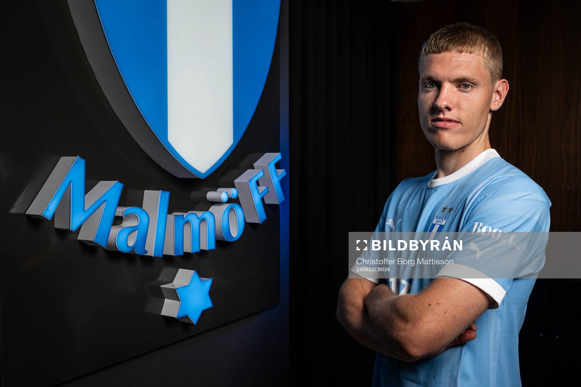 Malmö FF presenterar Sebastian Jörgensen som ny spelare
