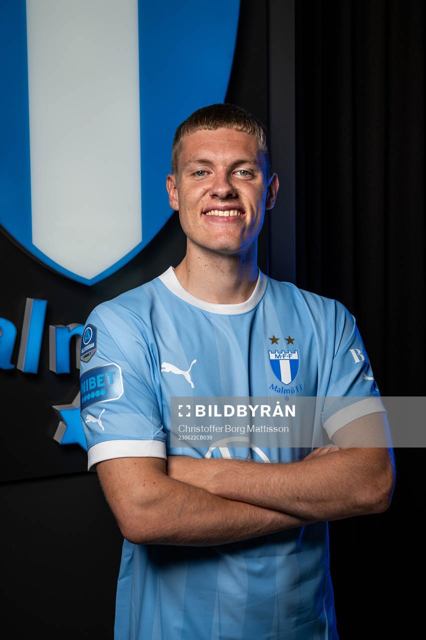 Malmö FF presenterar Sebastian Jörgensen som ny spelare