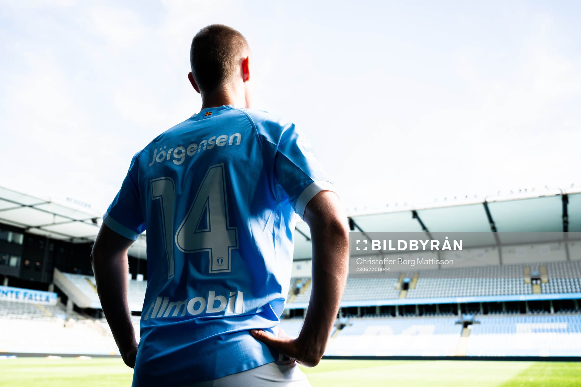 Malmö FF presenterar Sebastian Jörgensen som ny spelare