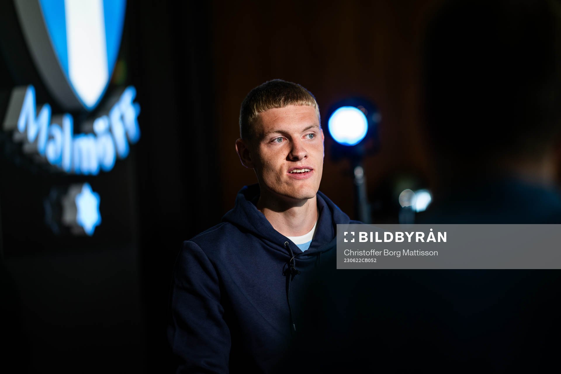 Malmö FF presenterar Sebastian Jörgensen som ny spelare