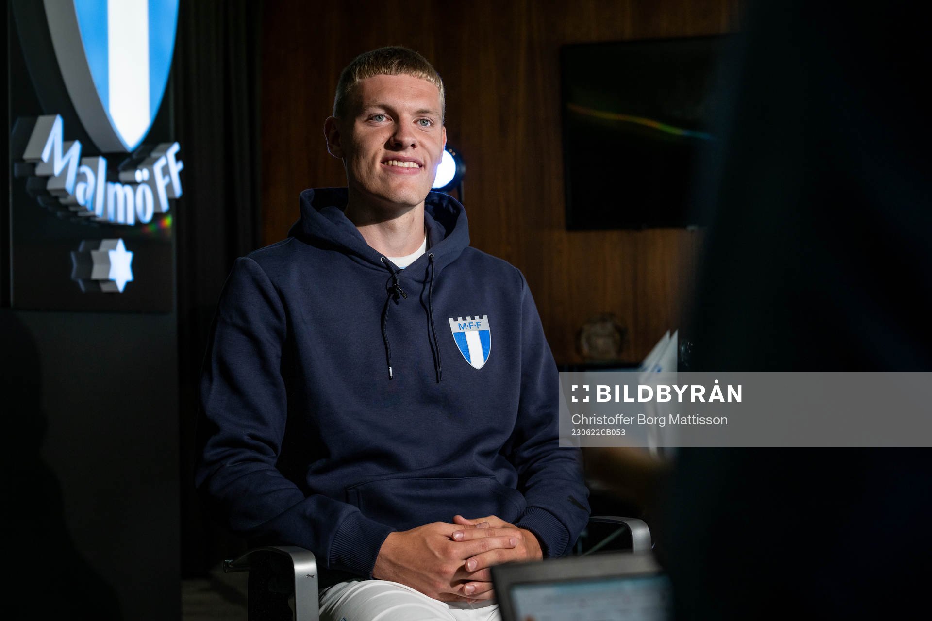 Malmö FF presenterar Sebastian Jörgensen som ny spelare