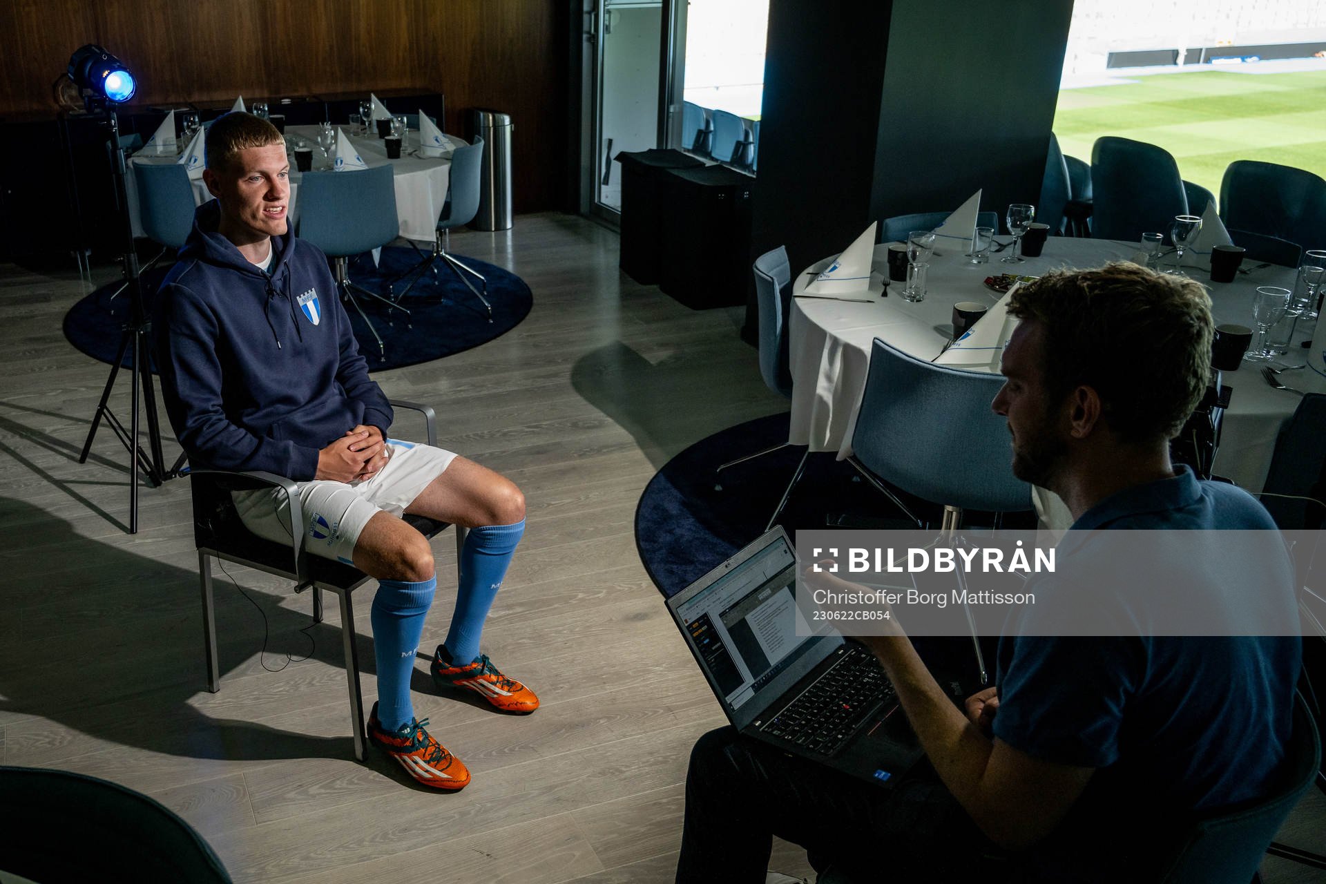 Malmö FF presenterar Sebastian Jörgensen som ny spelare