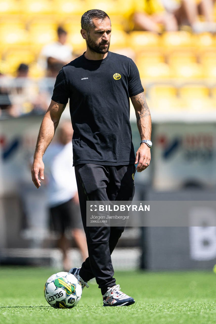 Elfsborgs assisterande tränare Emir Bajrami