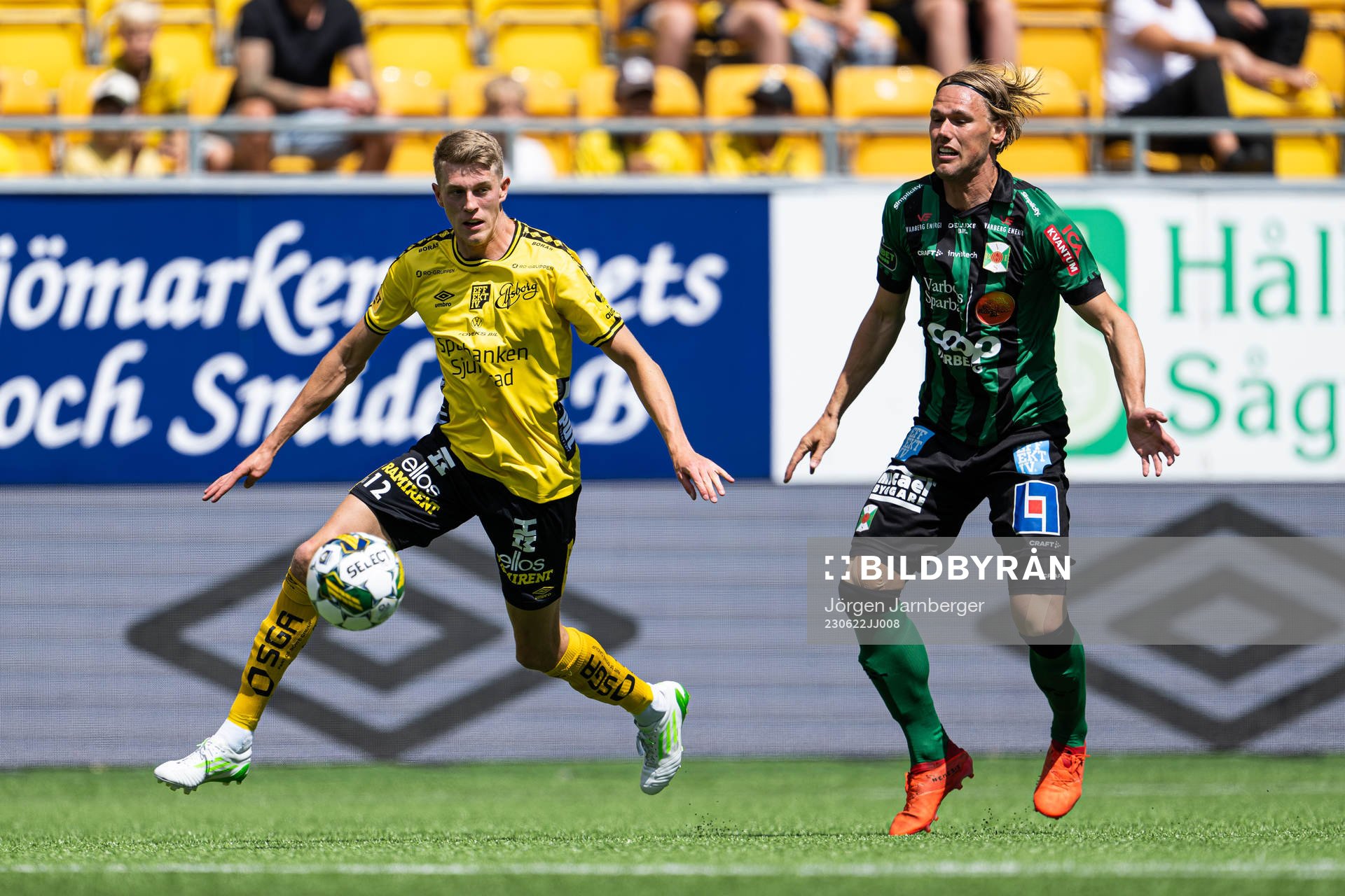 Elfsborgs Alexander Bernhardsson och Varbergs Hampus