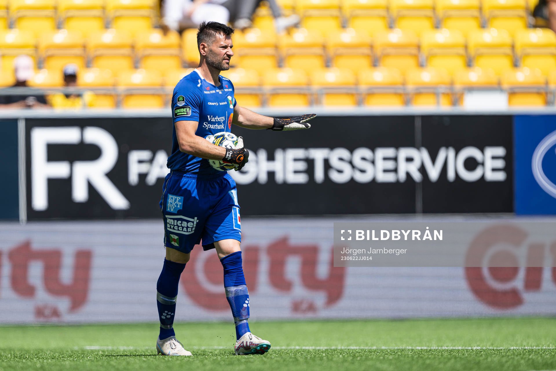 under träningsmatchen i fotboll mellan Elfsborg och Varberg