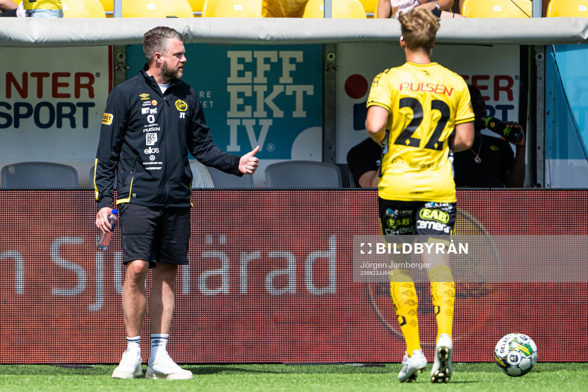 Elfsborgs manager Jimmy Thelin