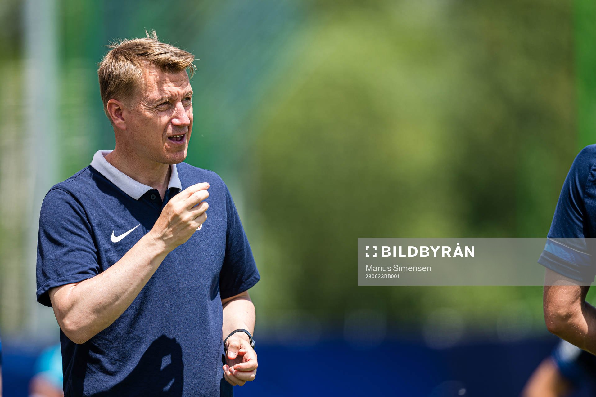 Leif Gunnar Smerud, head coach of the Norwegian under-21