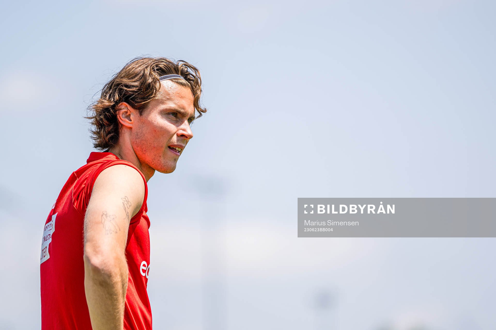 Markus Solbakken of the Norwegian under-21 national