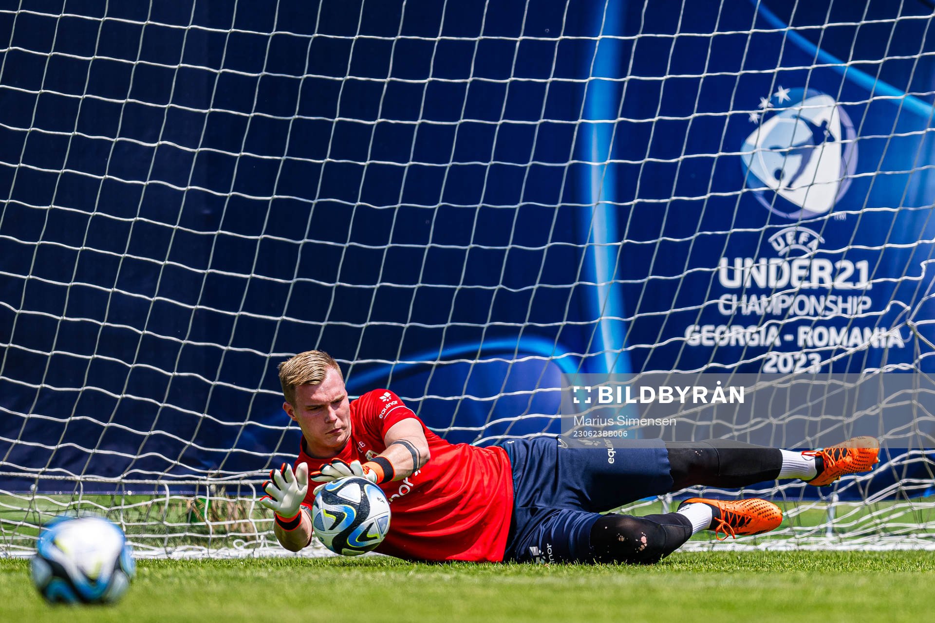 Kristoffer Klaesson of the Norwegian under-21 national