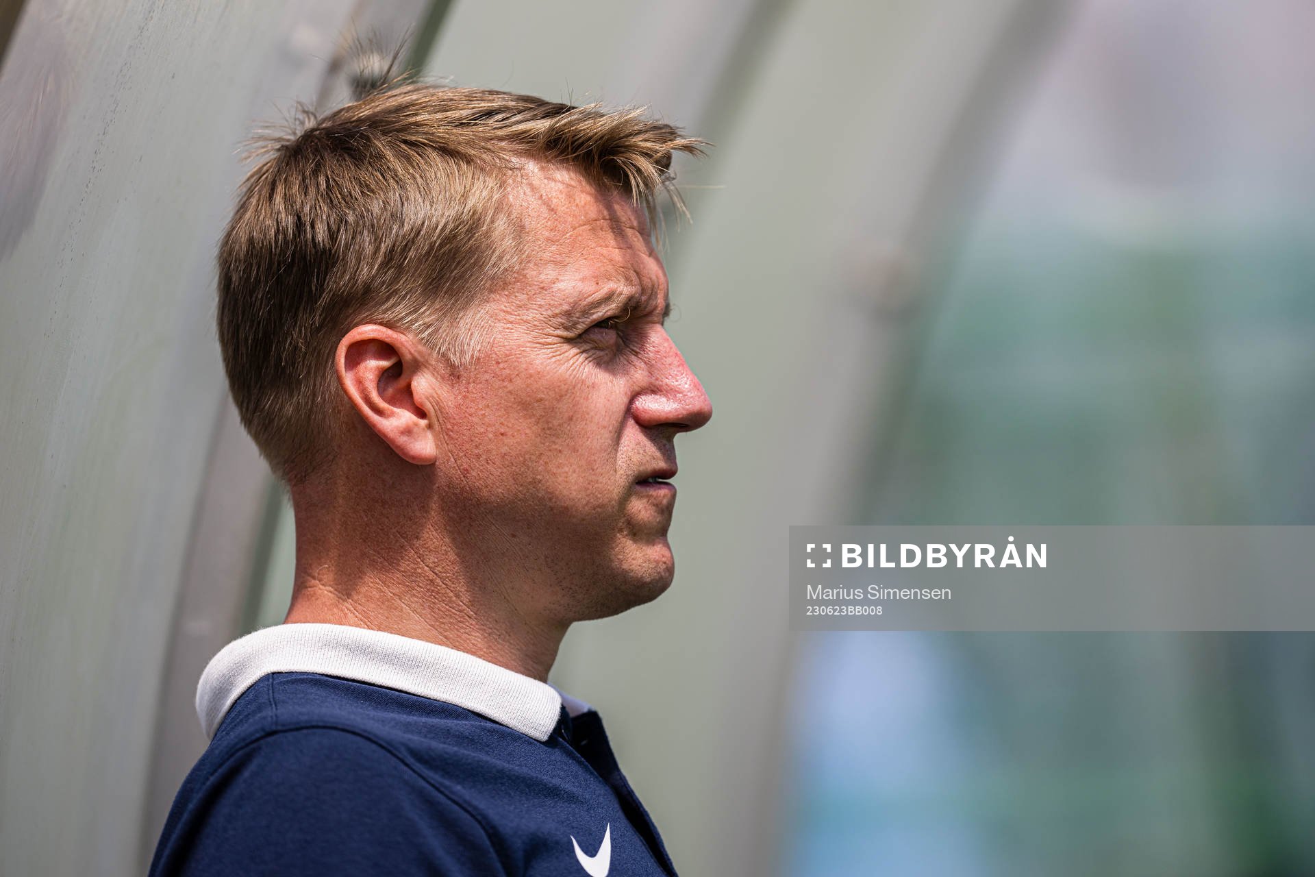 Leif Gunnar Smerud, head coach of the Norwegian under-21