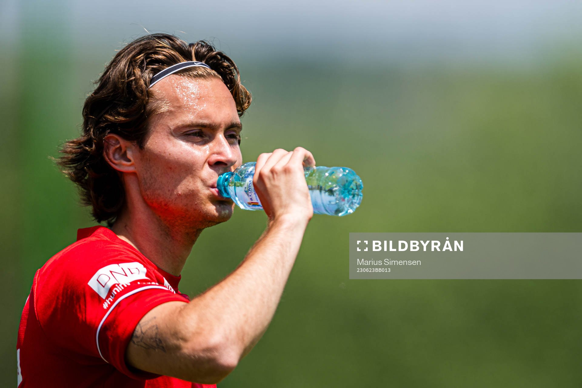 Markus Solbakken of the Norwegian under-21 national