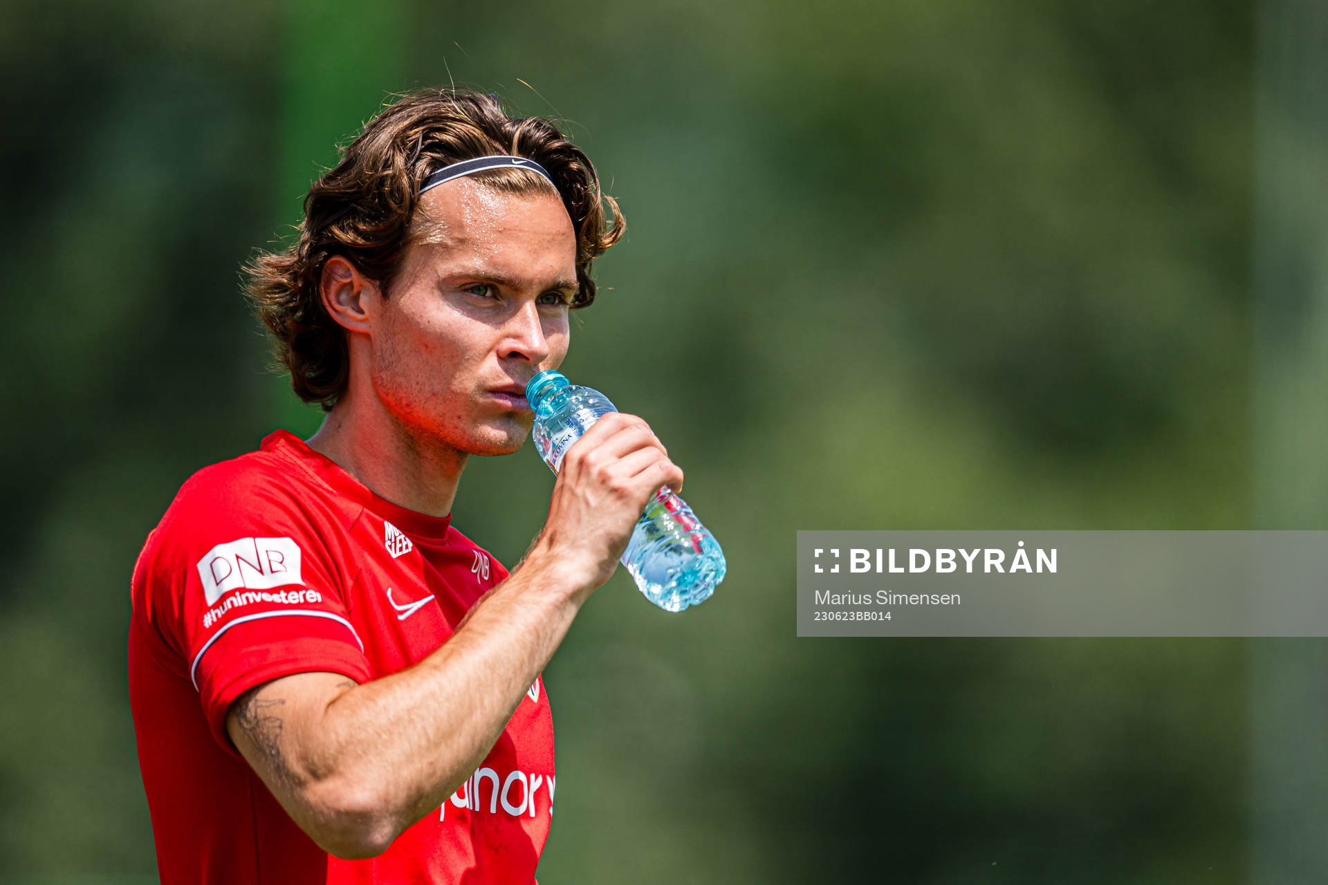 Markus Solbakken of the Norwegian under-21 national