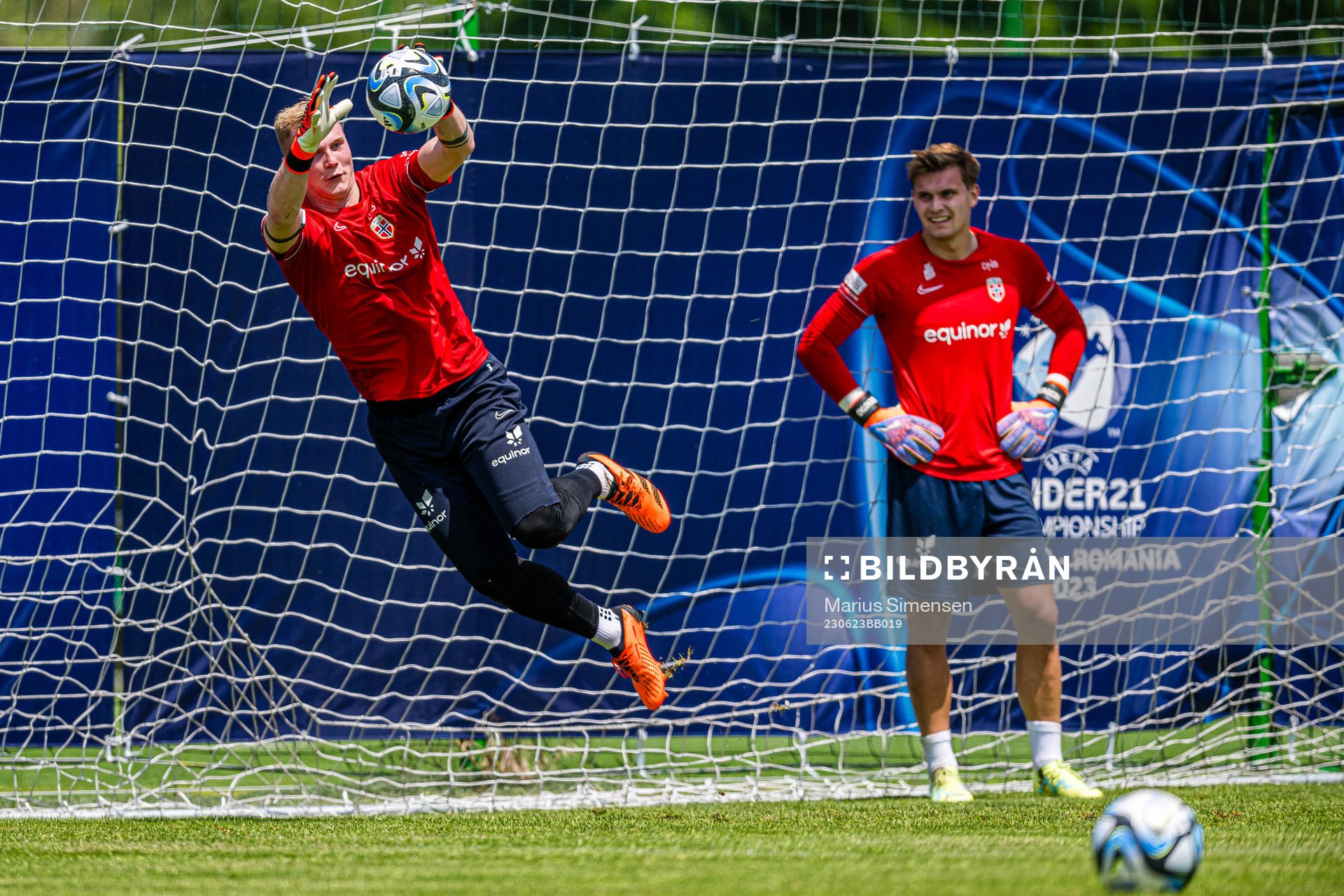 Kristoffer Klaesson and Mads Hedenstad Christiansen of the