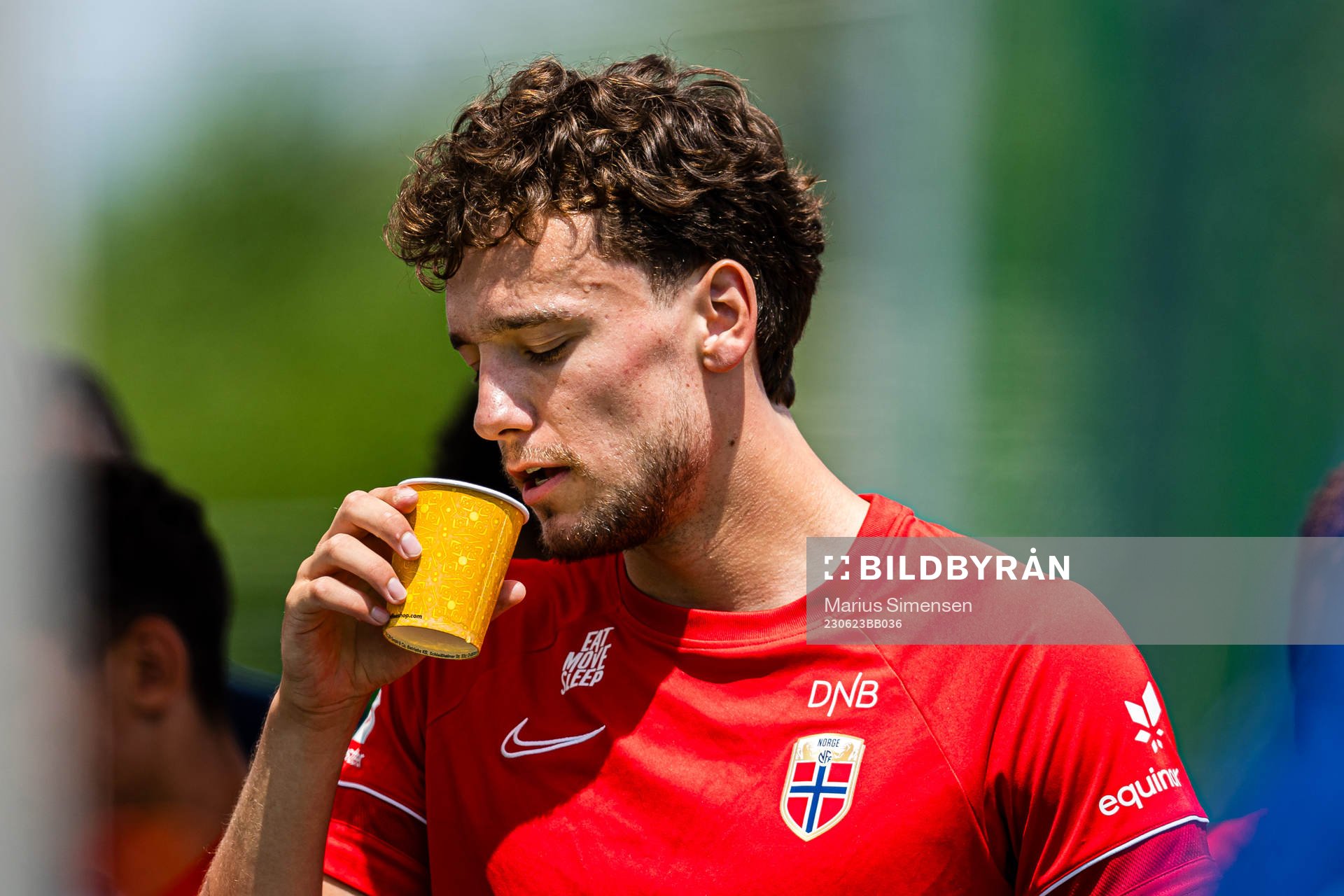 Colin Rösler of the Norwegian under-21 national football