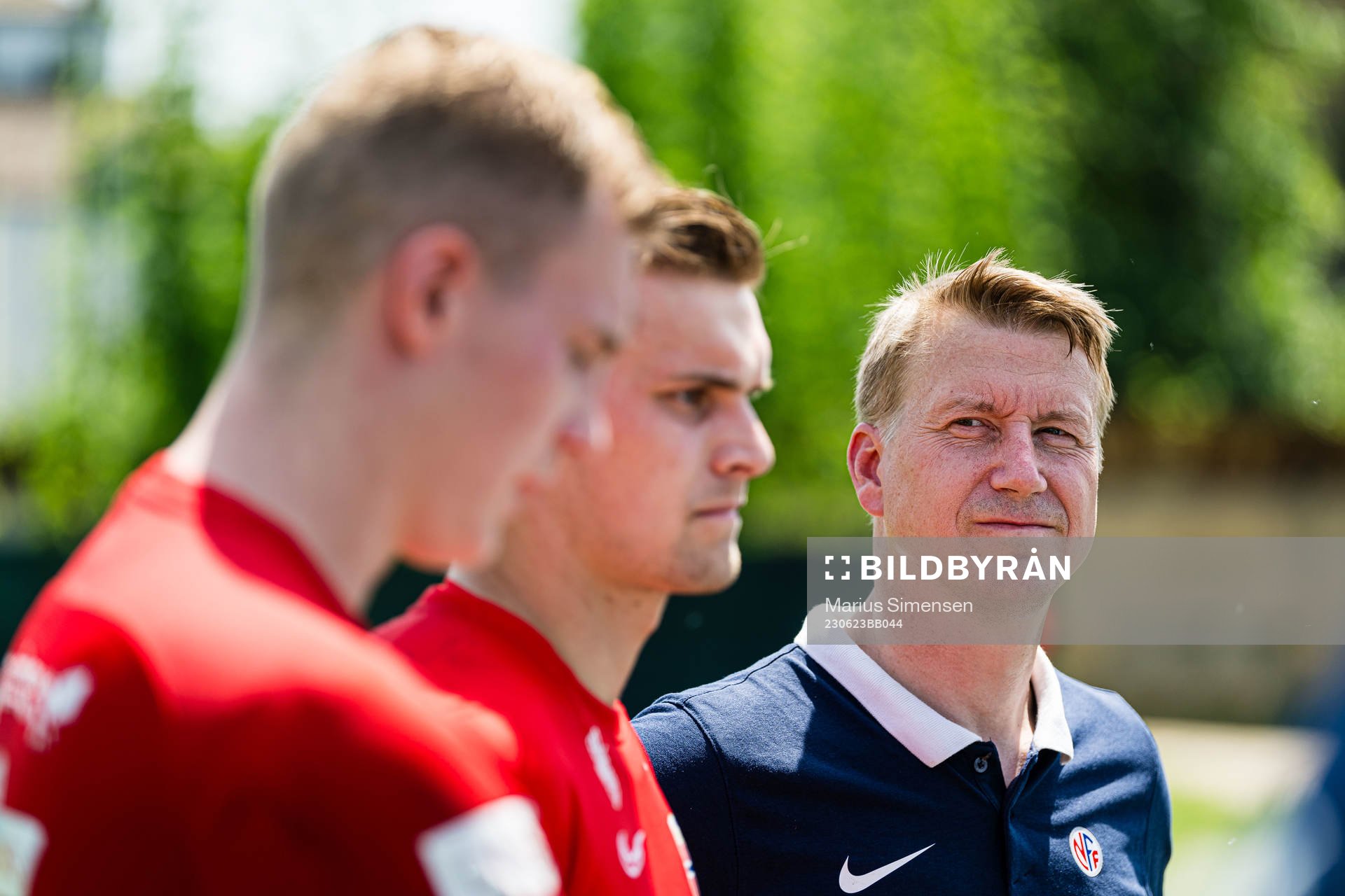 Kristoffer Klaesson, Mads Hedenstad Christiansen and Leif