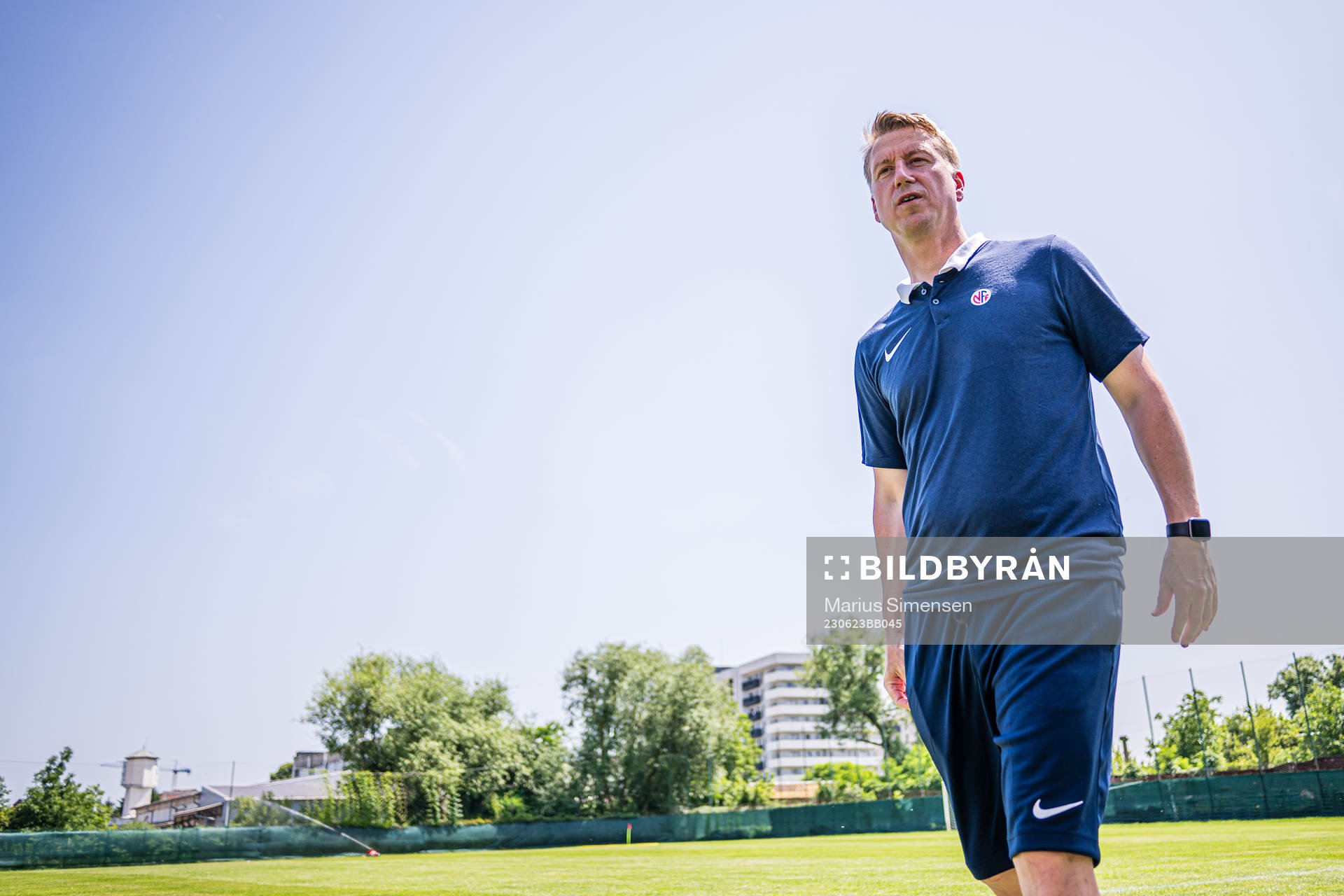 Leif Gunnar Smerud, head coach of the Norwegian under-21