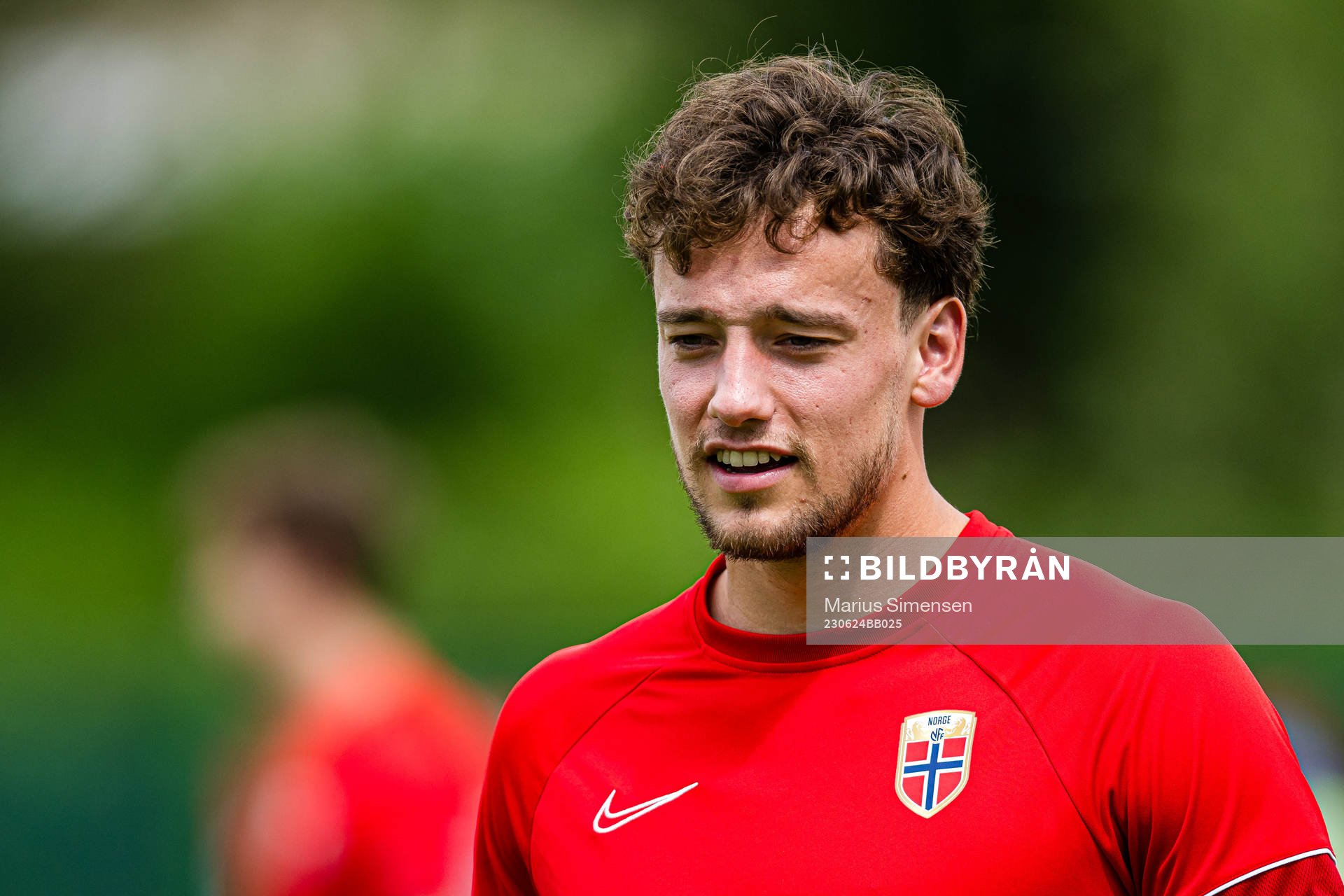 Colin Rösler of the Norwegian under-21 national football
