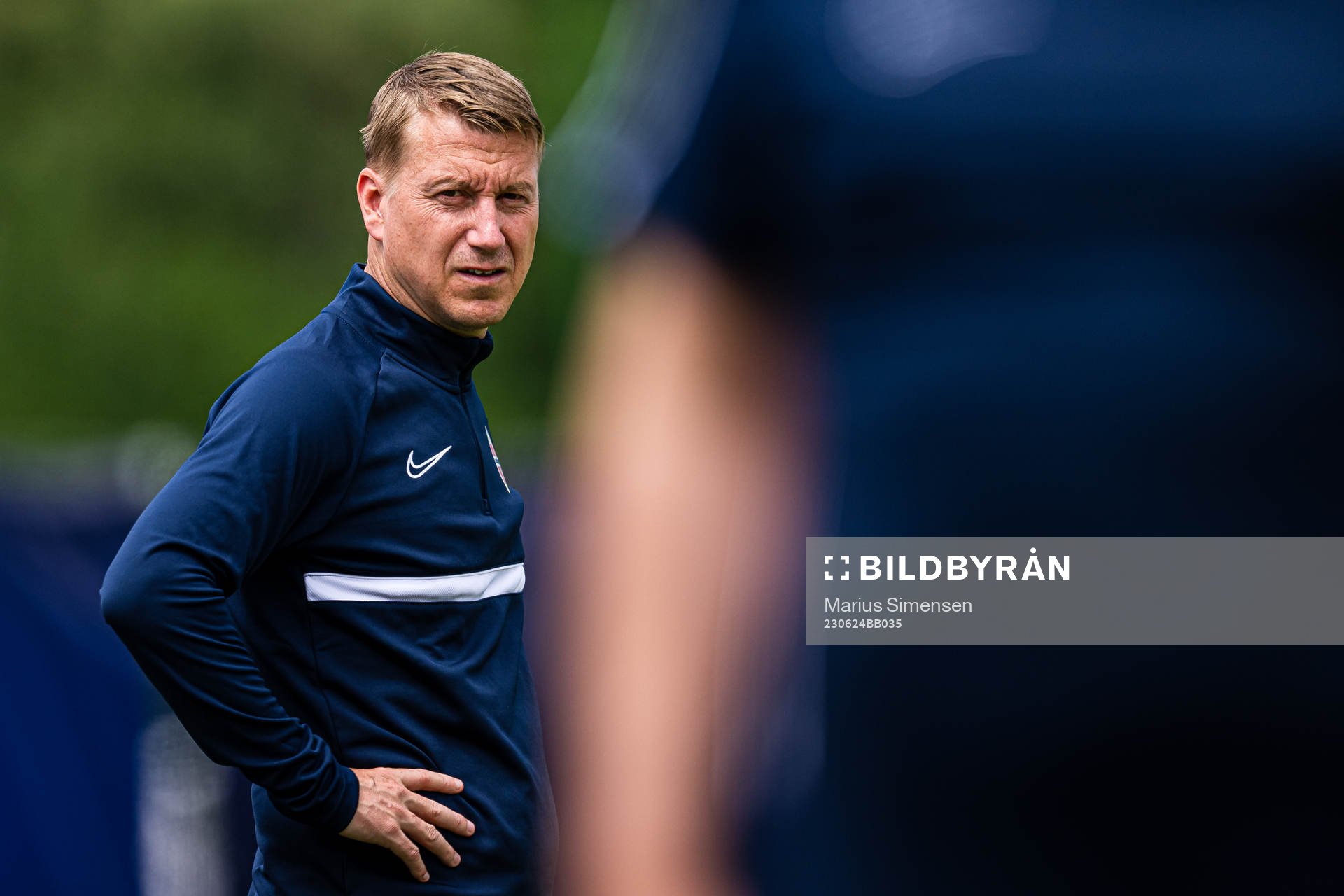 Leif Gunnar Smerud, head coach of the Norwegian under-21