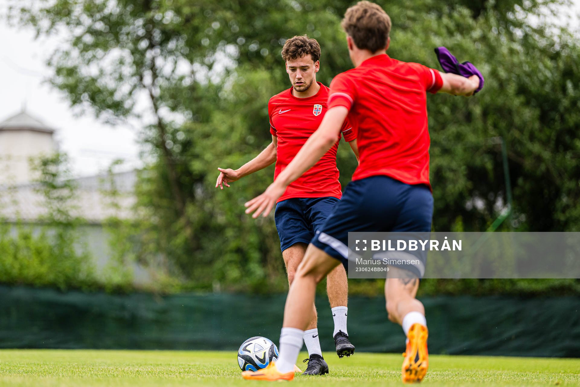 Colin Rösler of the Norwegian under-21 national football