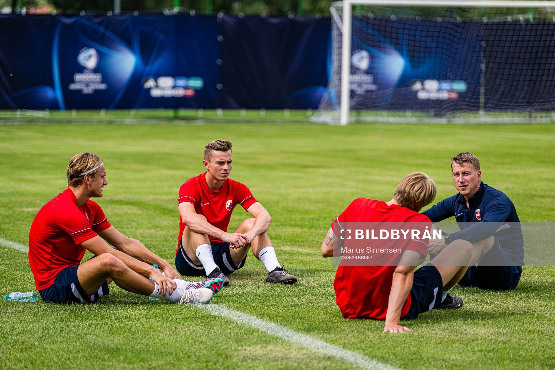 Erik Botheim, Johan Hove, Jesper Norman Daland and Leif