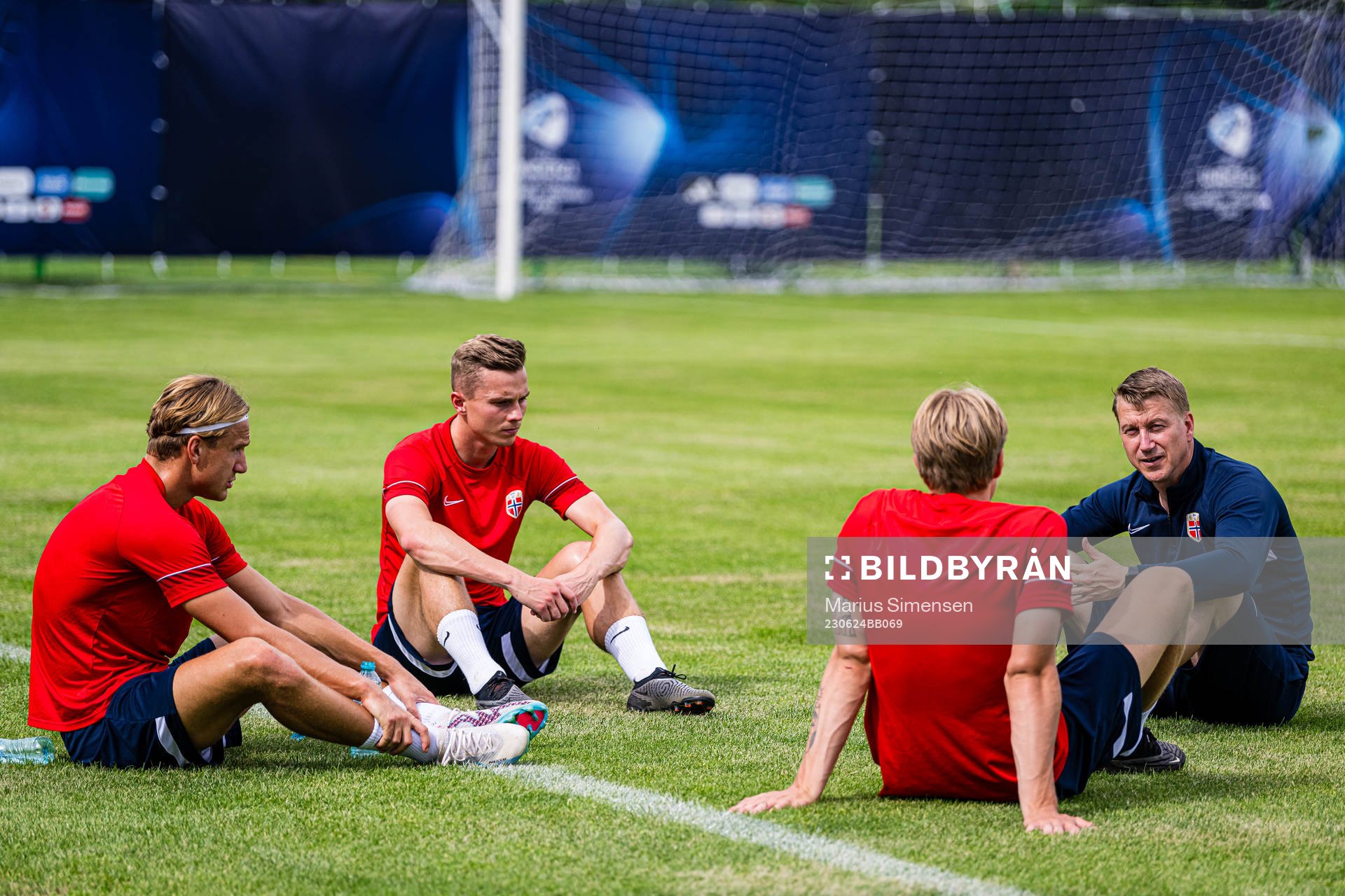 Erik Botheim, Johan Hove, Jesper Norman Daland and Leif