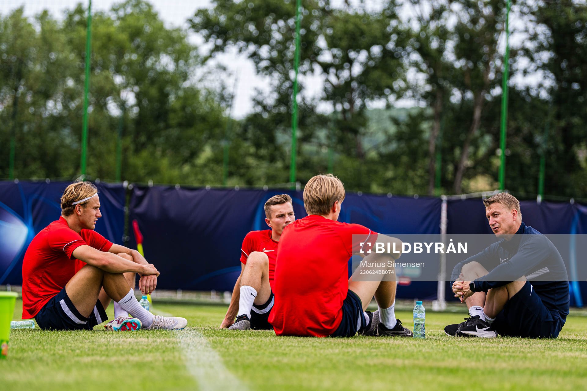 Erik Botheim, Johan Hove, Jesper Norman Daland and Leif