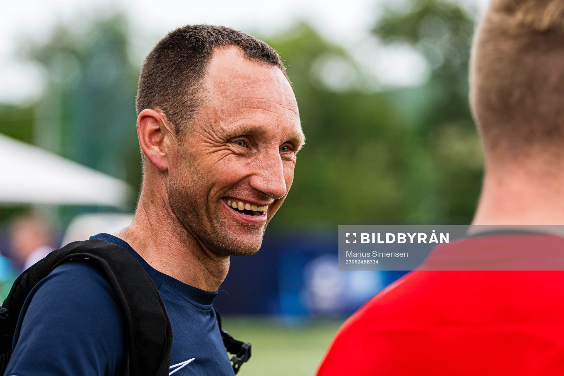 Assistant coach Terje Skjeldestad of the Norwegian under-21
