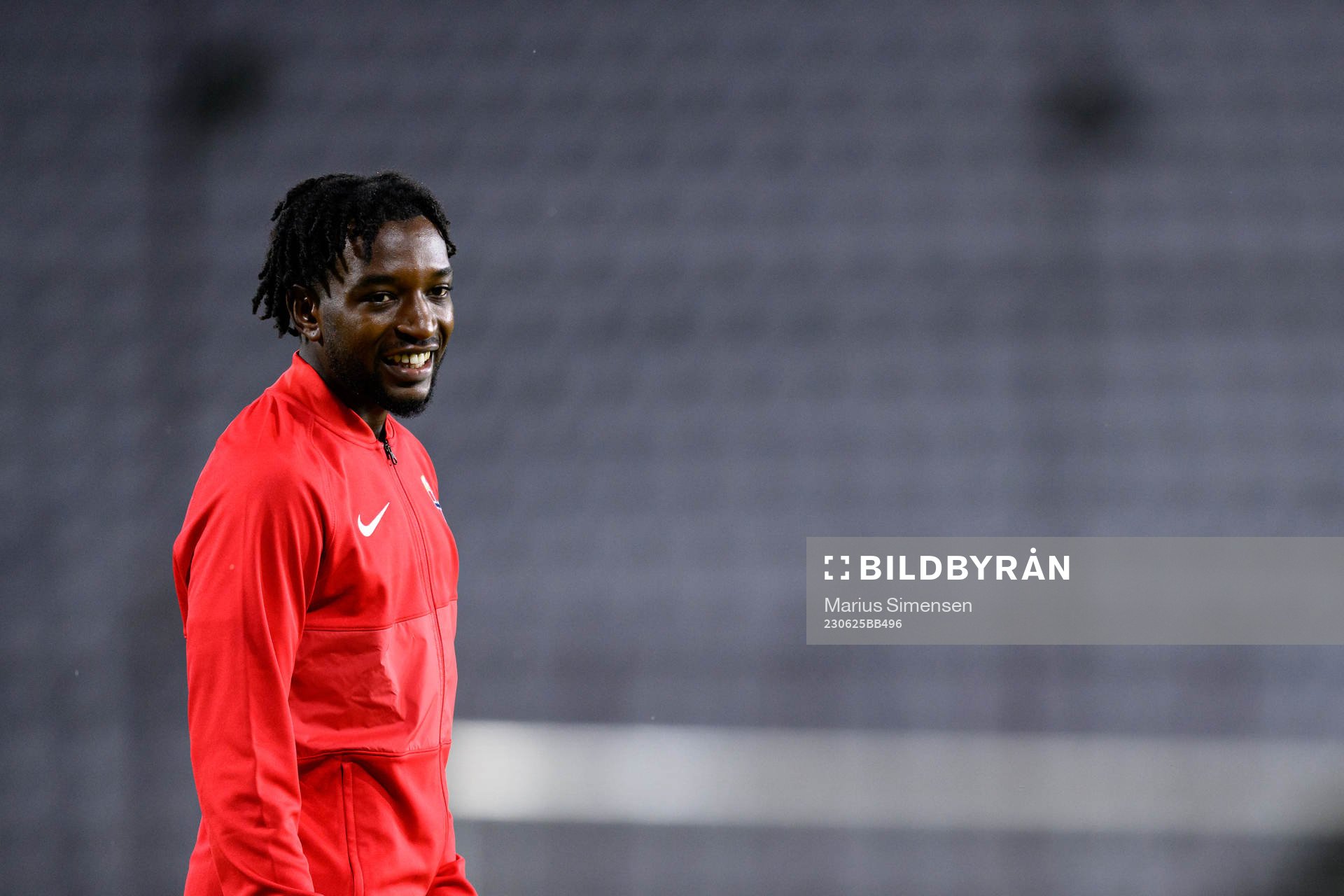 Warren Kamanzi of Norway
