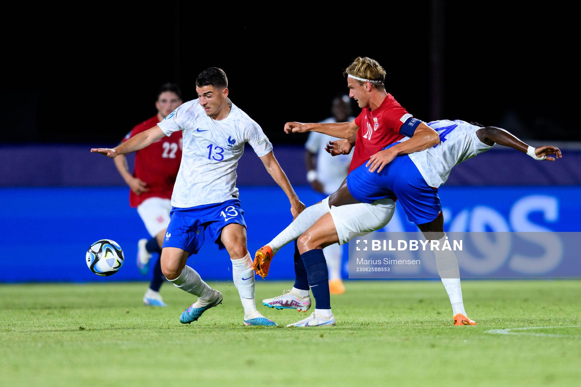 Joris Chotard of France and Erik Botheim of Norway