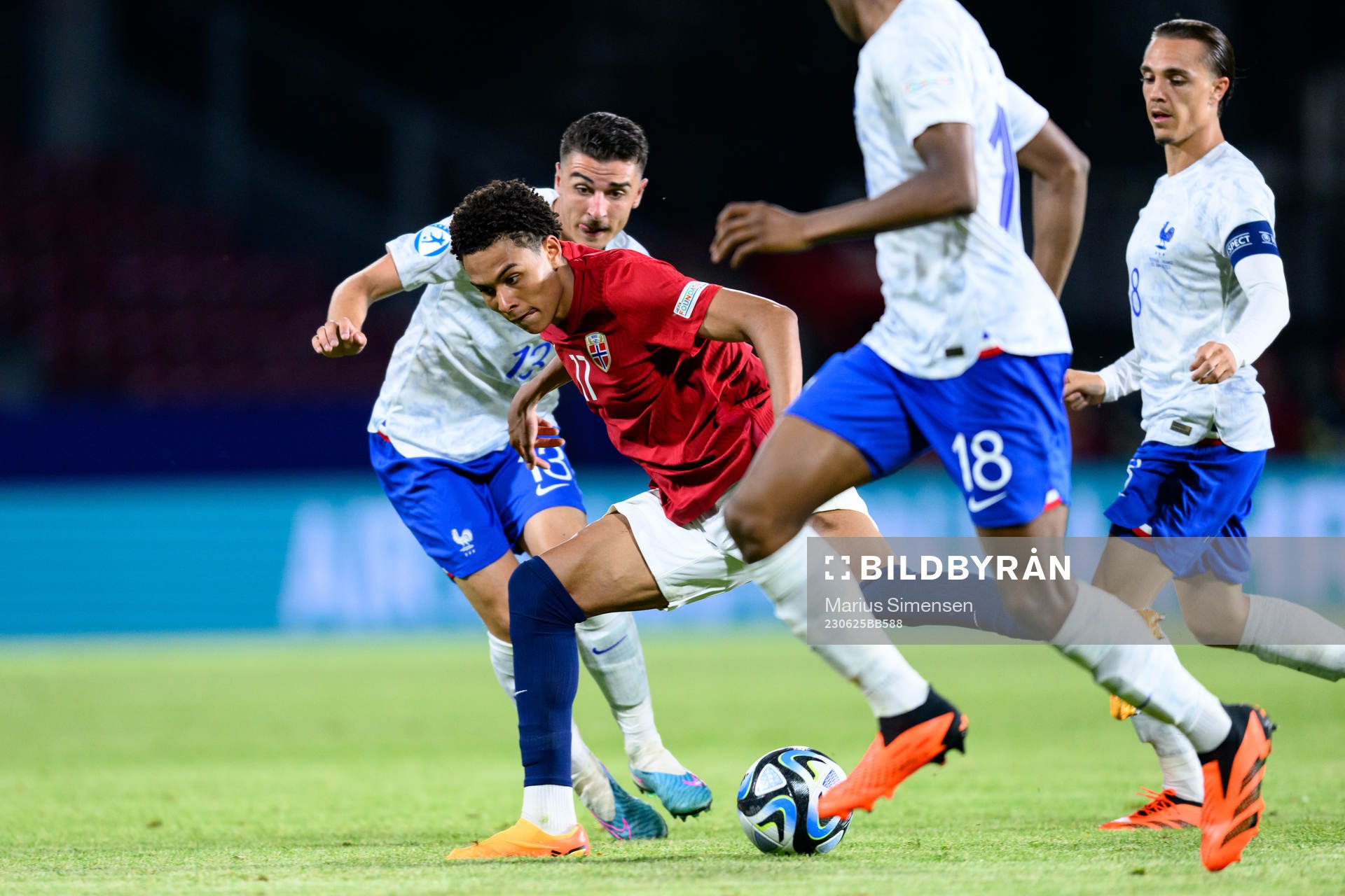 Antonio Nusa of Norway