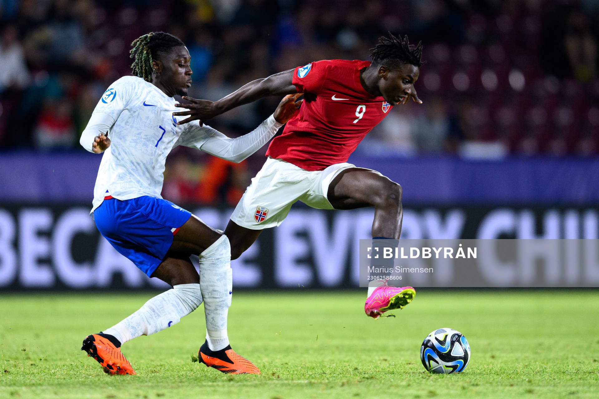 Kouadio Kone of France and Seedy Ahmed Tijan Jatta of Norway
