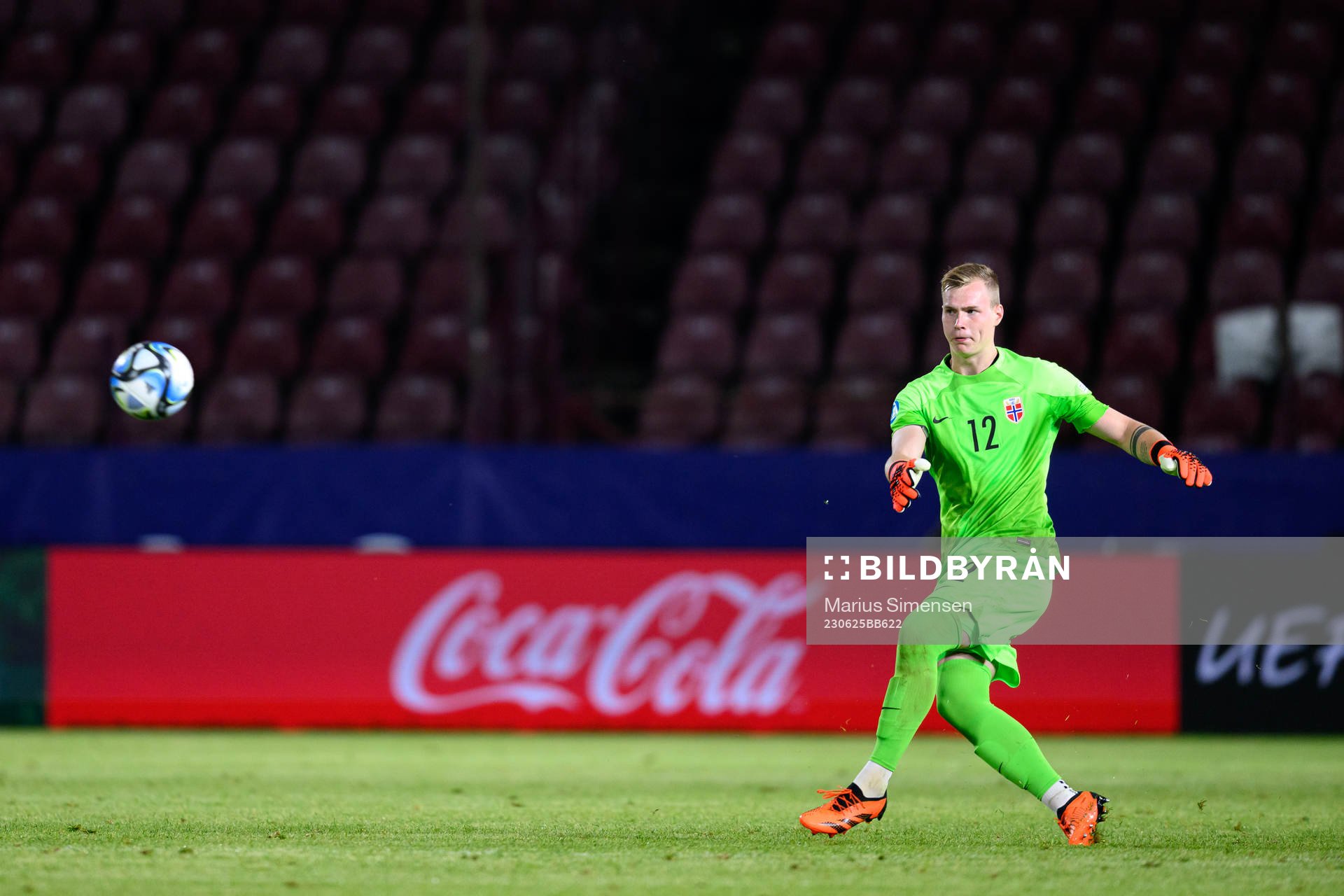 Goalkeeper Kristoffer Klaesson of Norway
