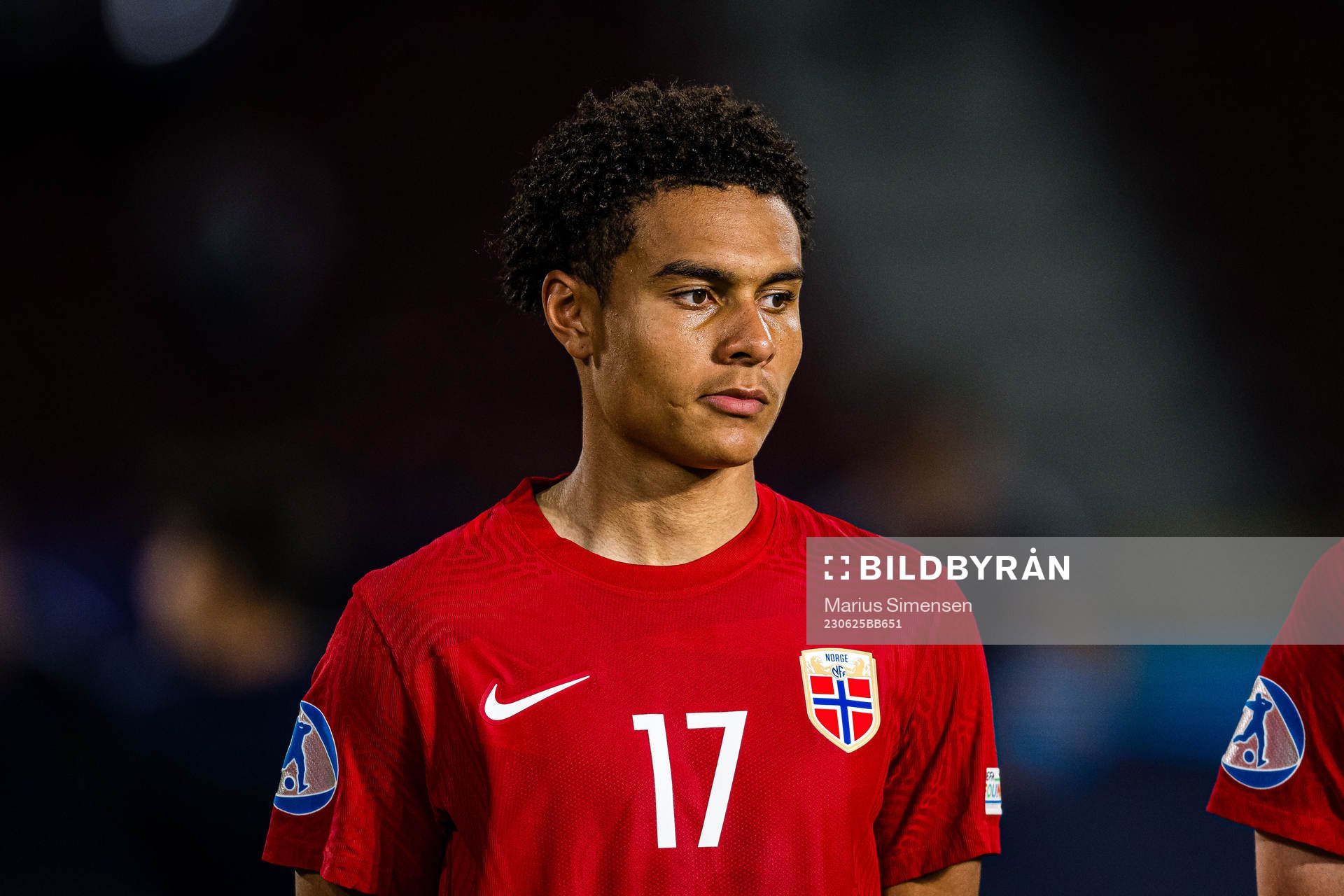 Antonio Nusa of Norway