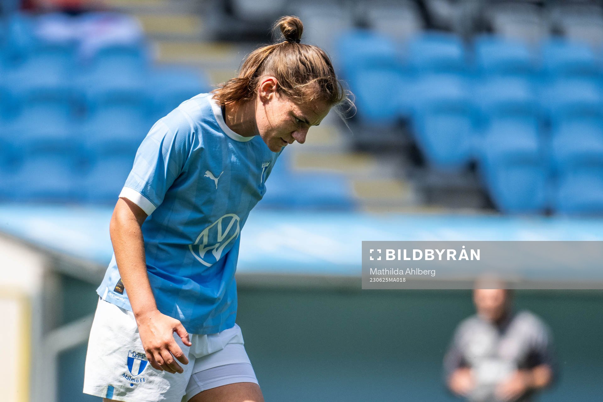 Malmö FFs Sarah Mellouk deppar