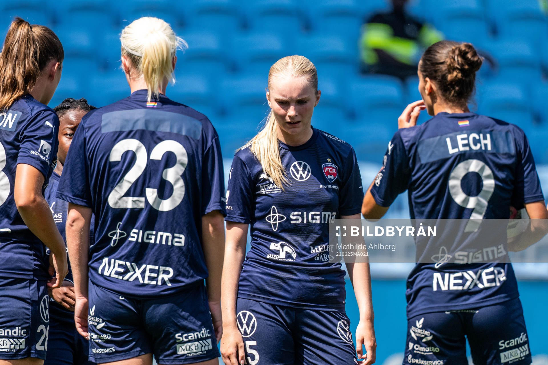 FC Rosengårds Tova Persson deppar
