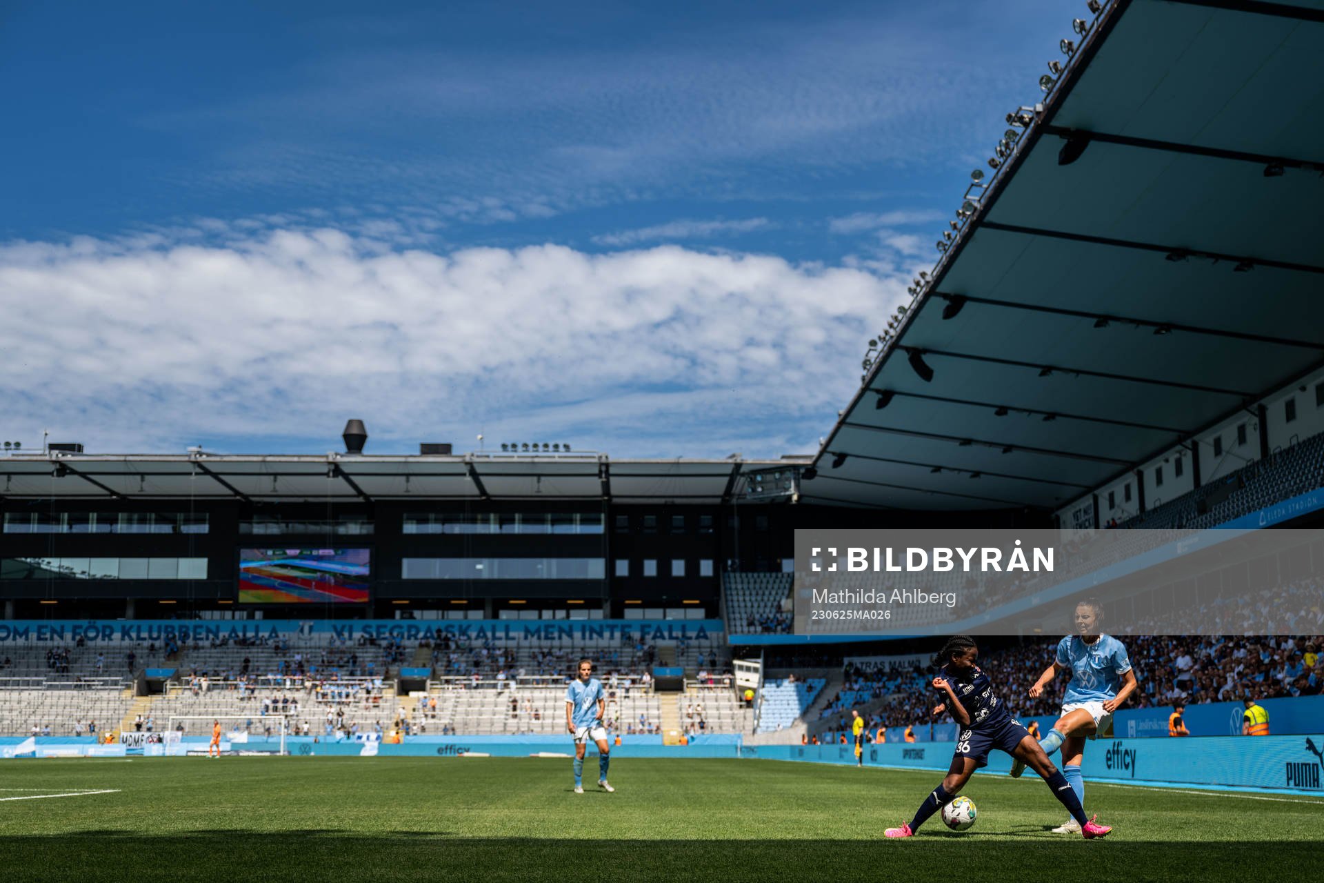 FC Rosengårds Hanna Cronqvist och Malmö FFs Malin