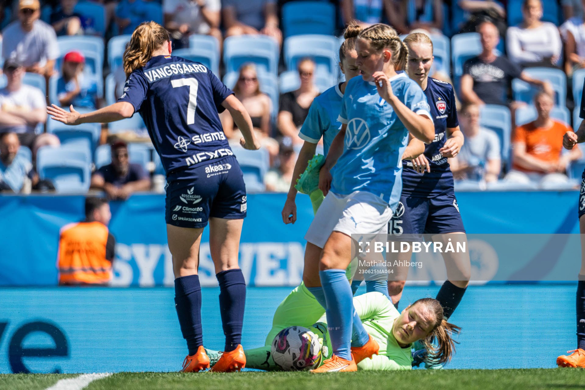 FC Rosengårds målvakt Disa Hellwig