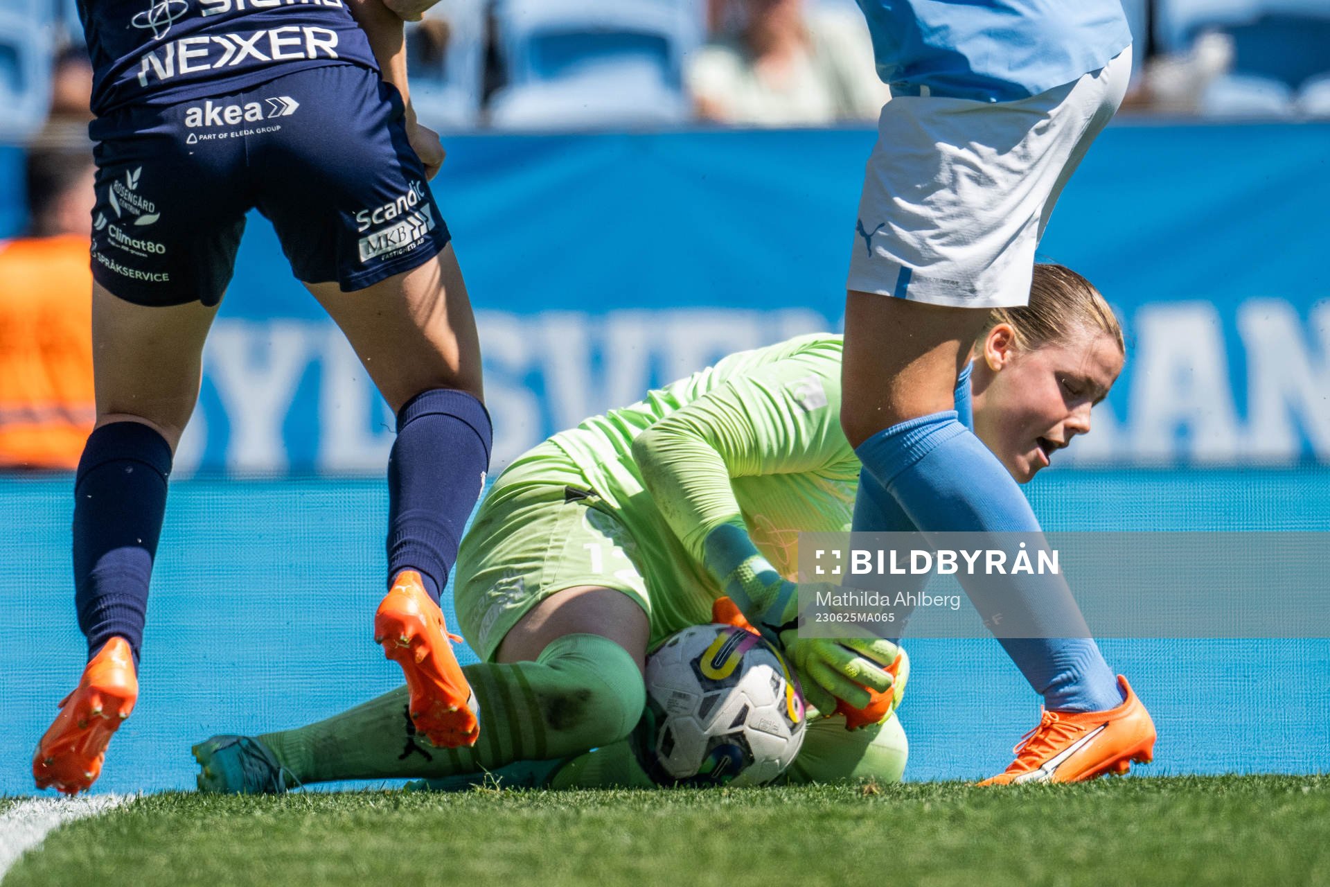 FC Rosengårds målvakt Disa Hellwig